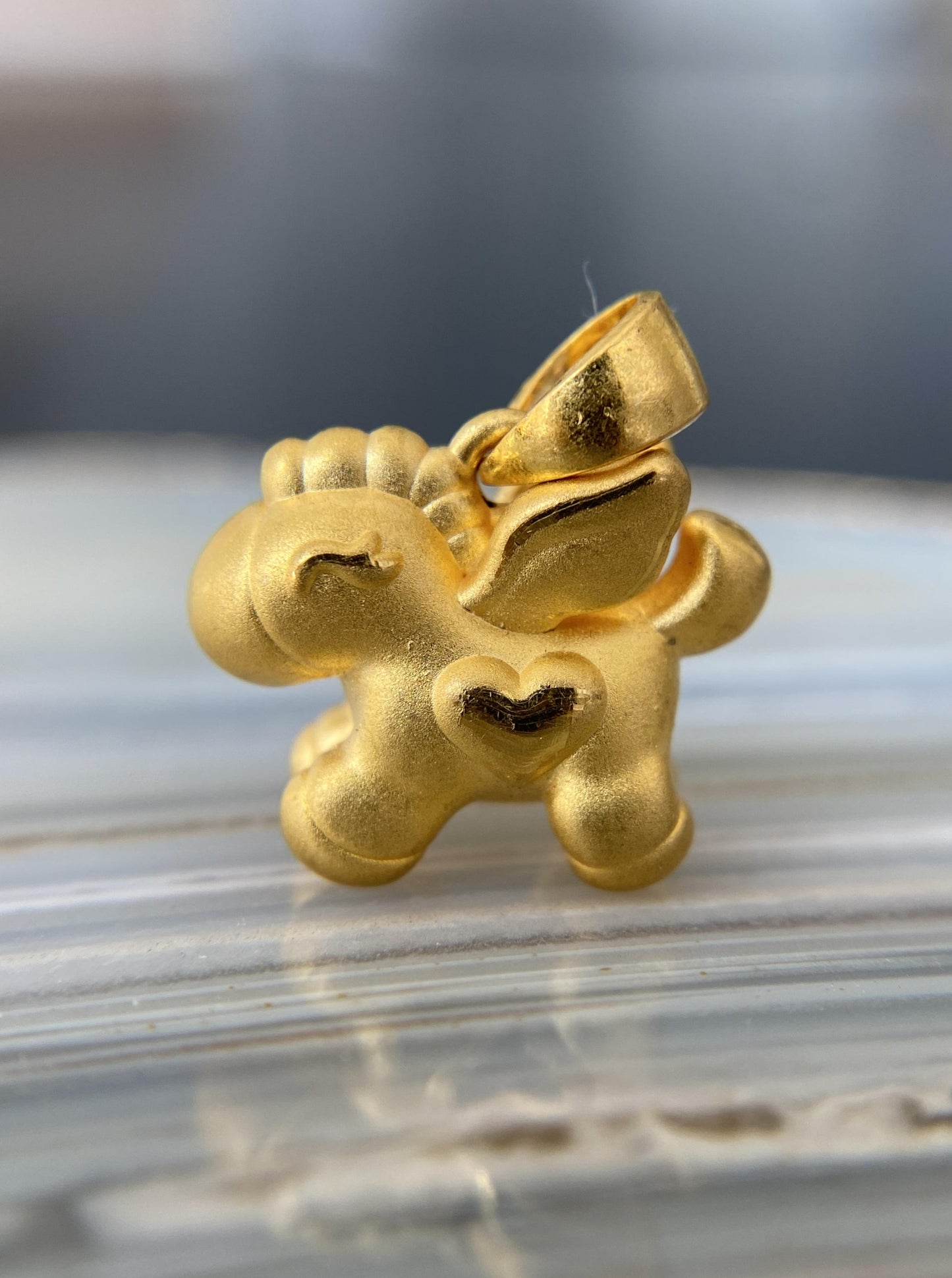 24K Horse Charm