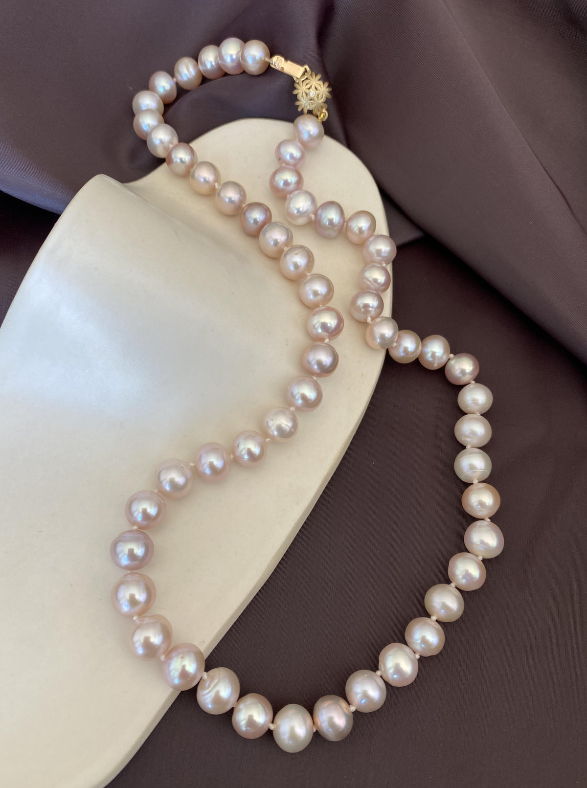 Pink Pearl Necklace