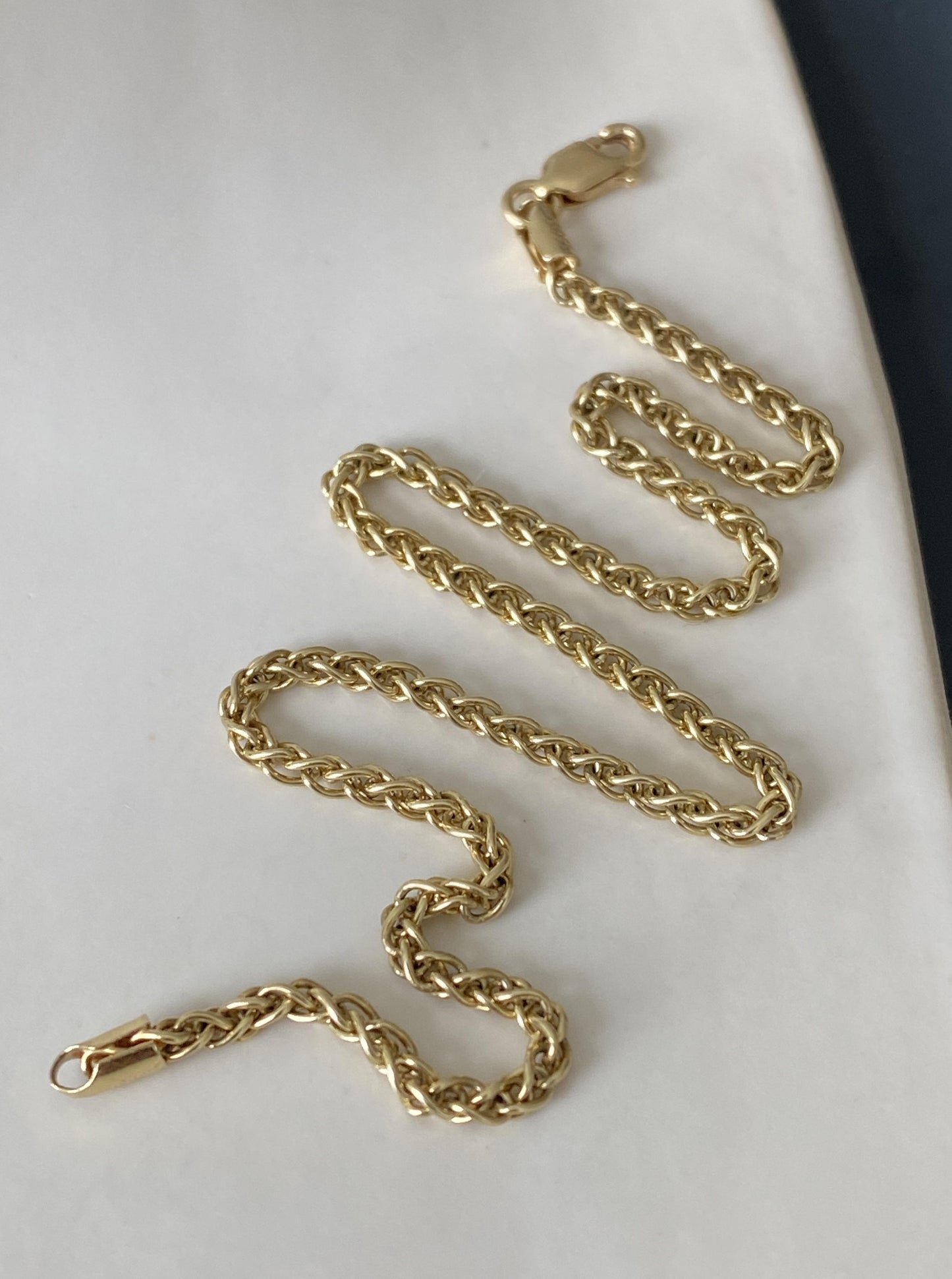 Box Rope Chain Anklet
