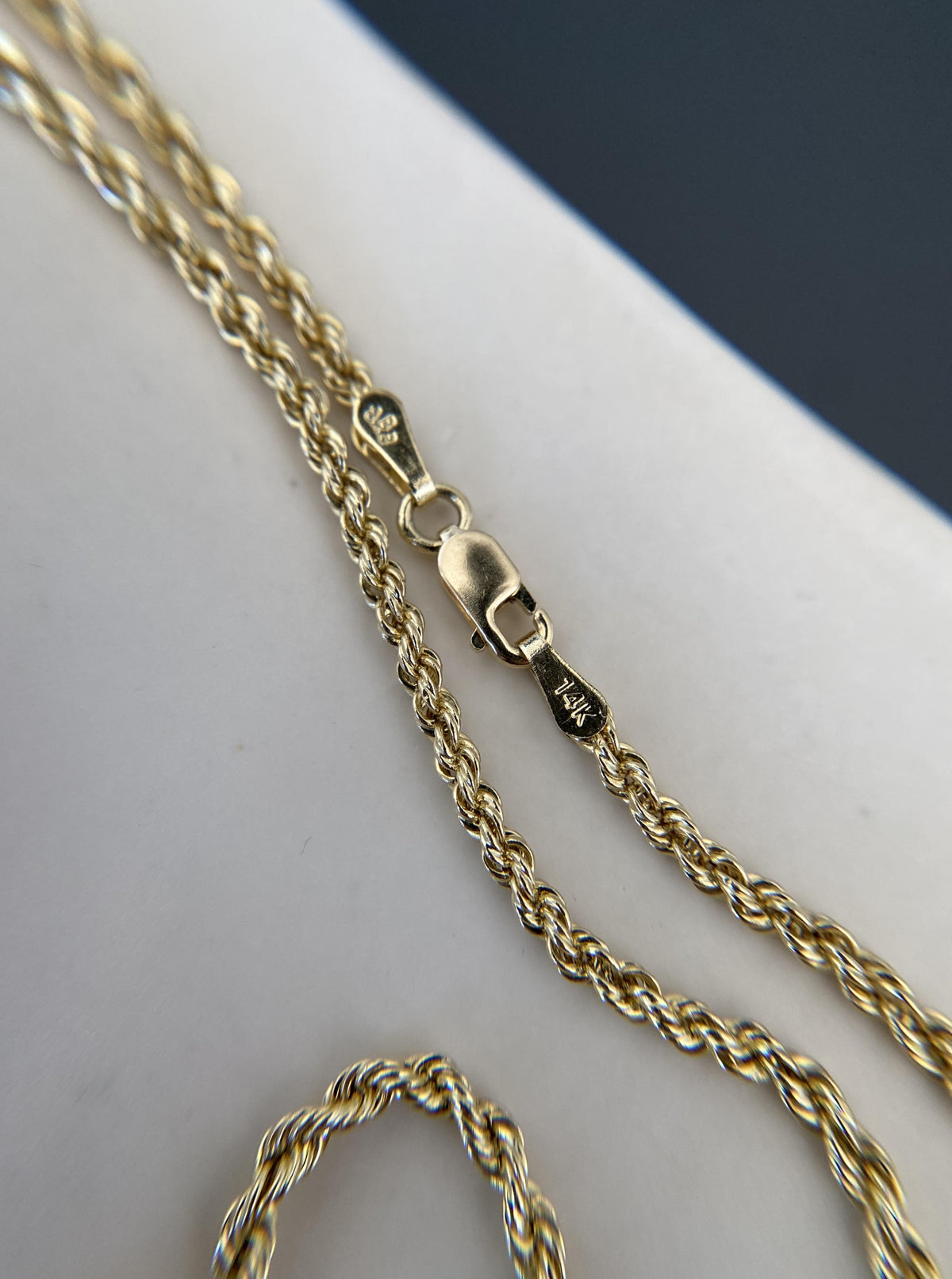 14K Rope Chain