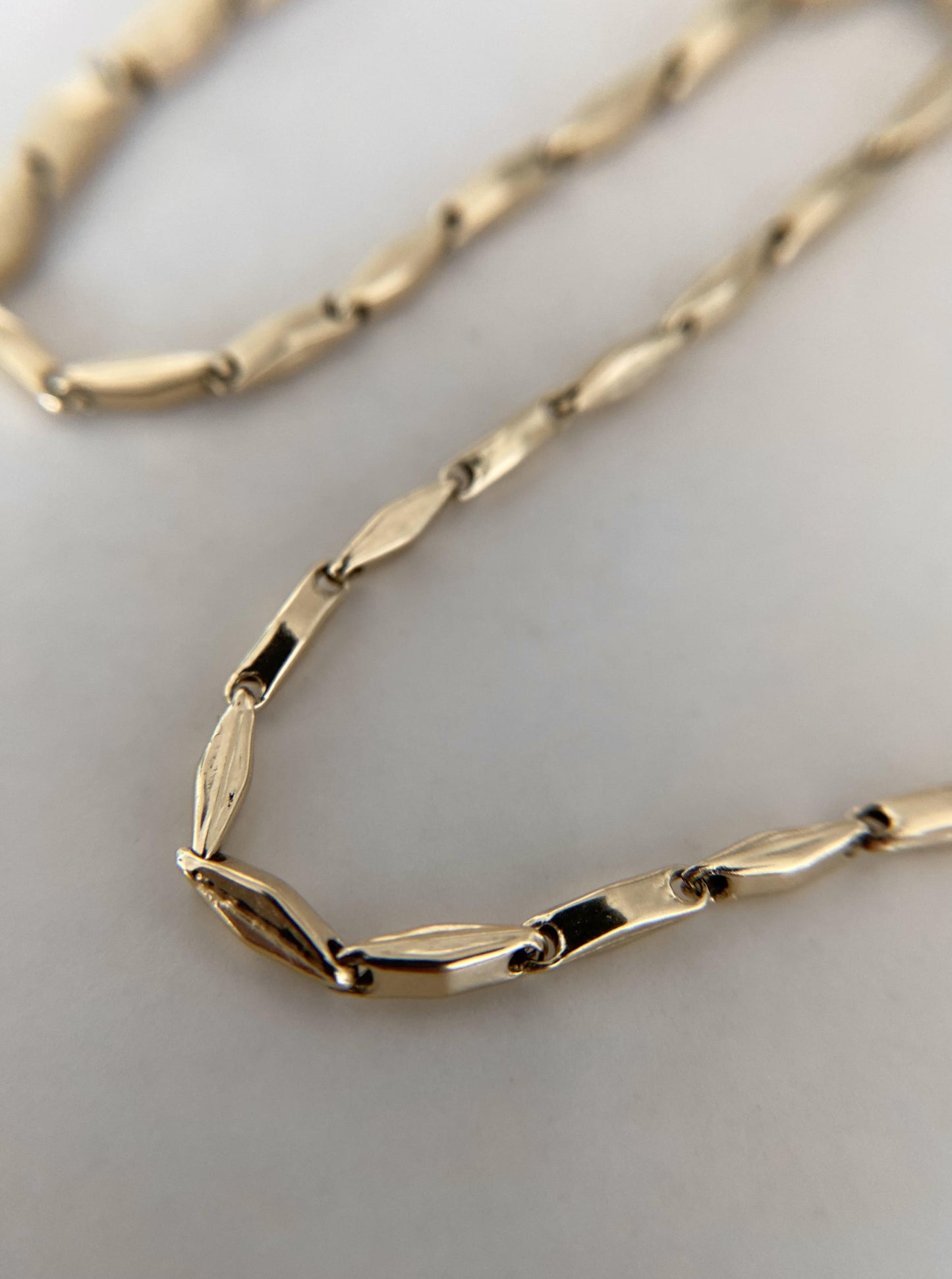 Enlongate Diamond Cut Razo Chain