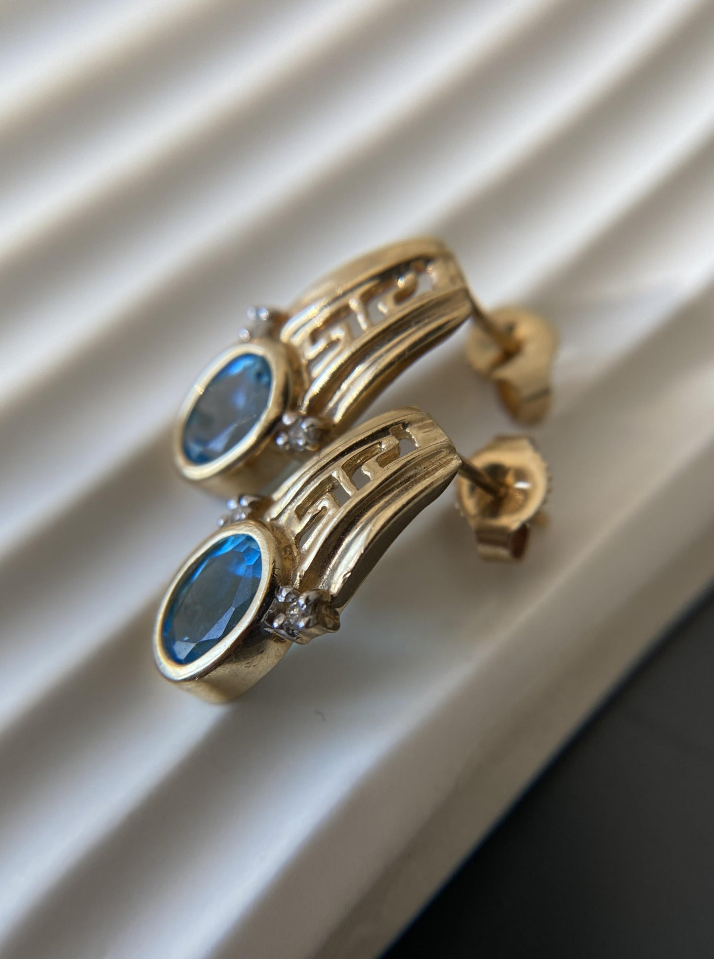 Vintage Topaz Earrings