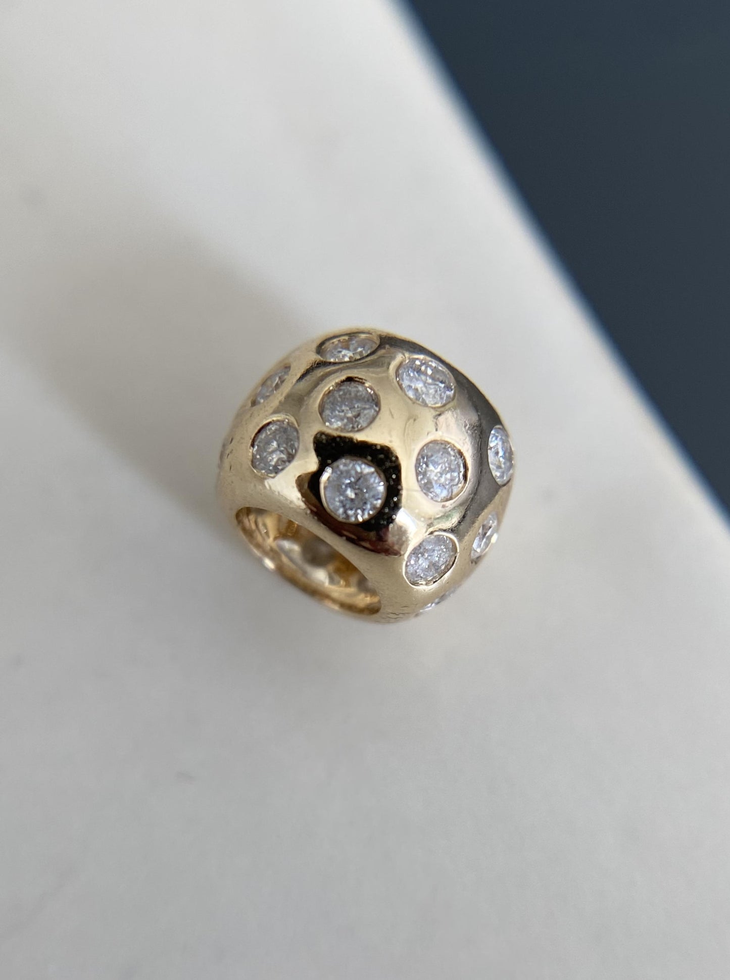 Diamond Spacer Charm