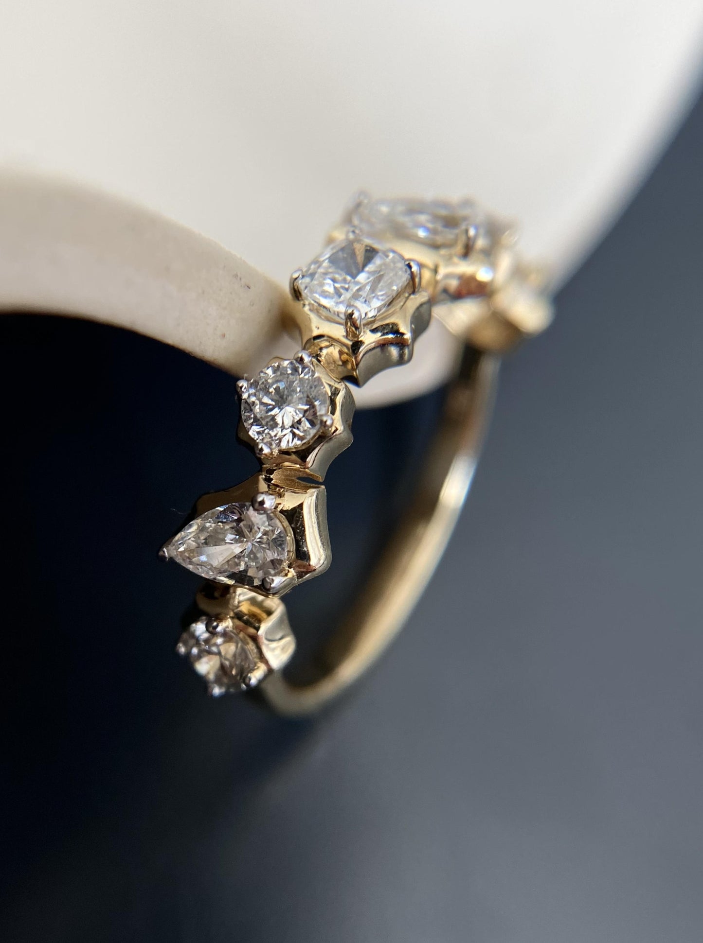 Muti Celestial Shape Diamond Ring