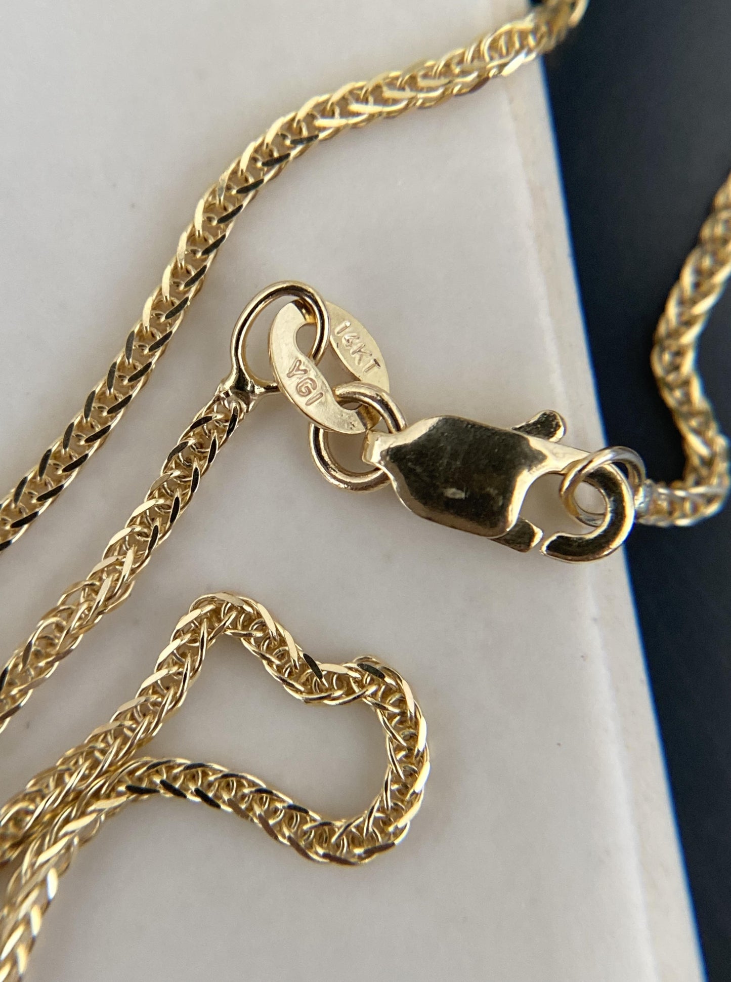 14K Box Chain