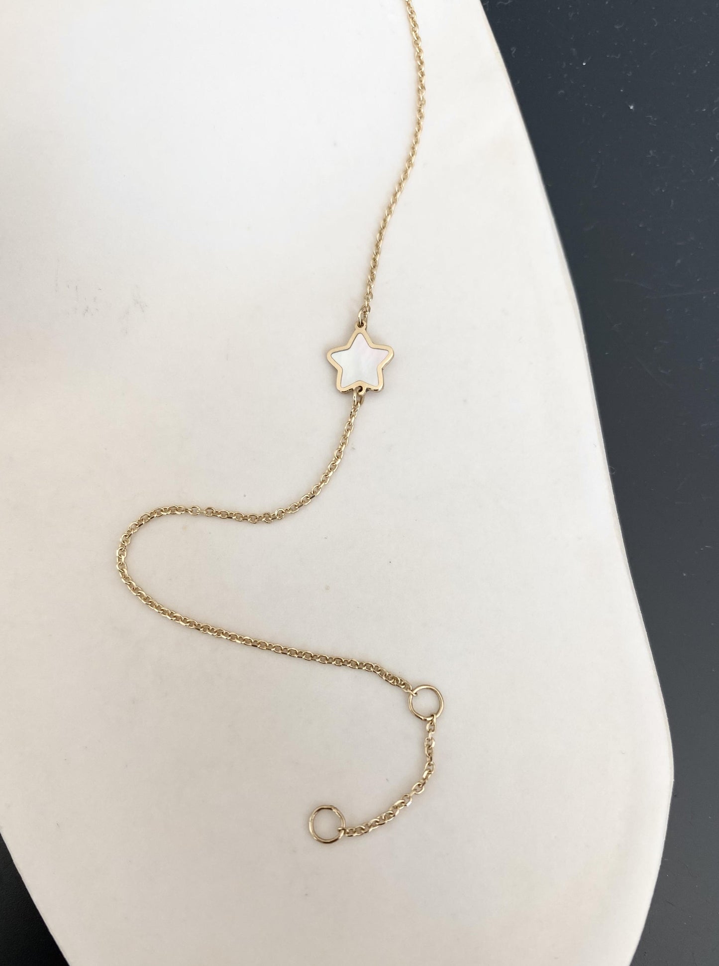 Mother Of Pearl Star Bracelet