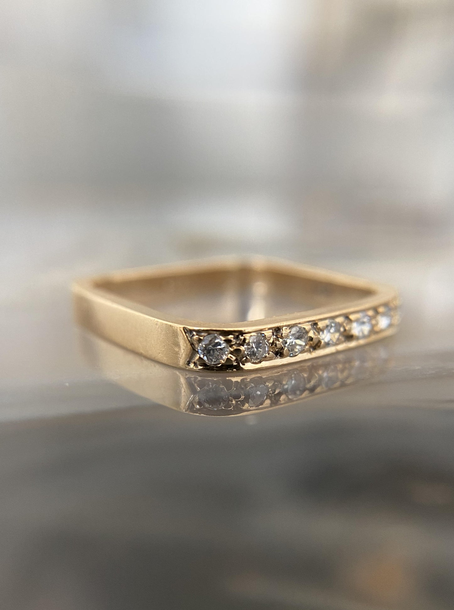Pre-loved Square Diamond Band