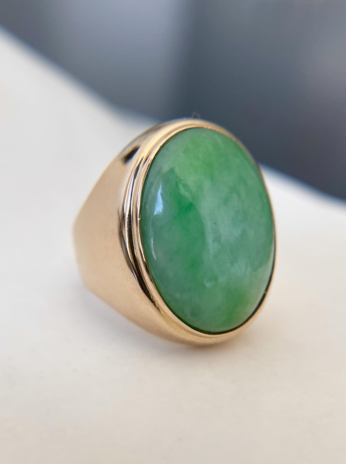 Jade Signet Ring