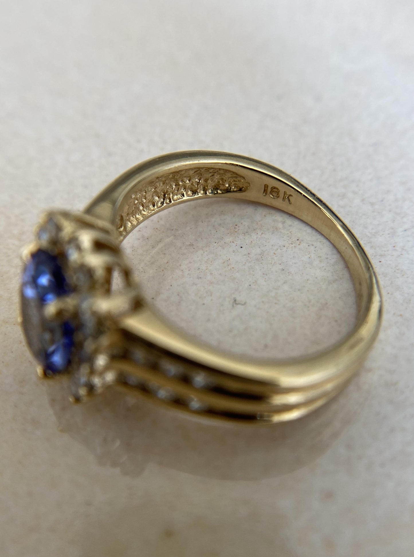 18K Tanzanite Ring