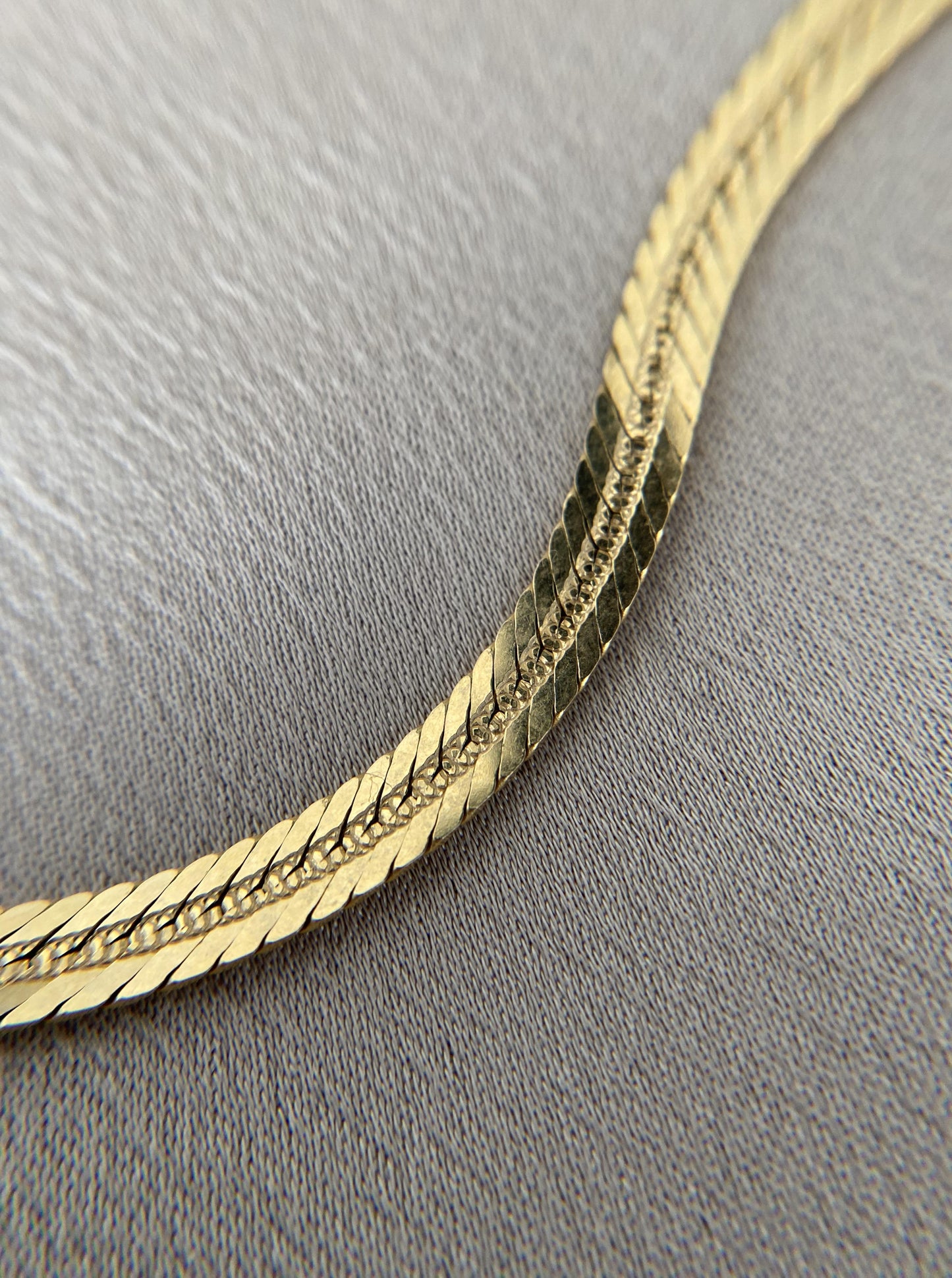 14K Flat Chain