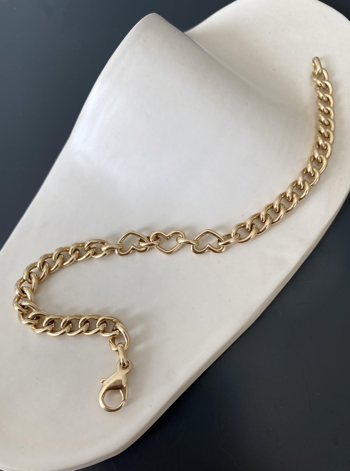 Triple Heart Bracelet