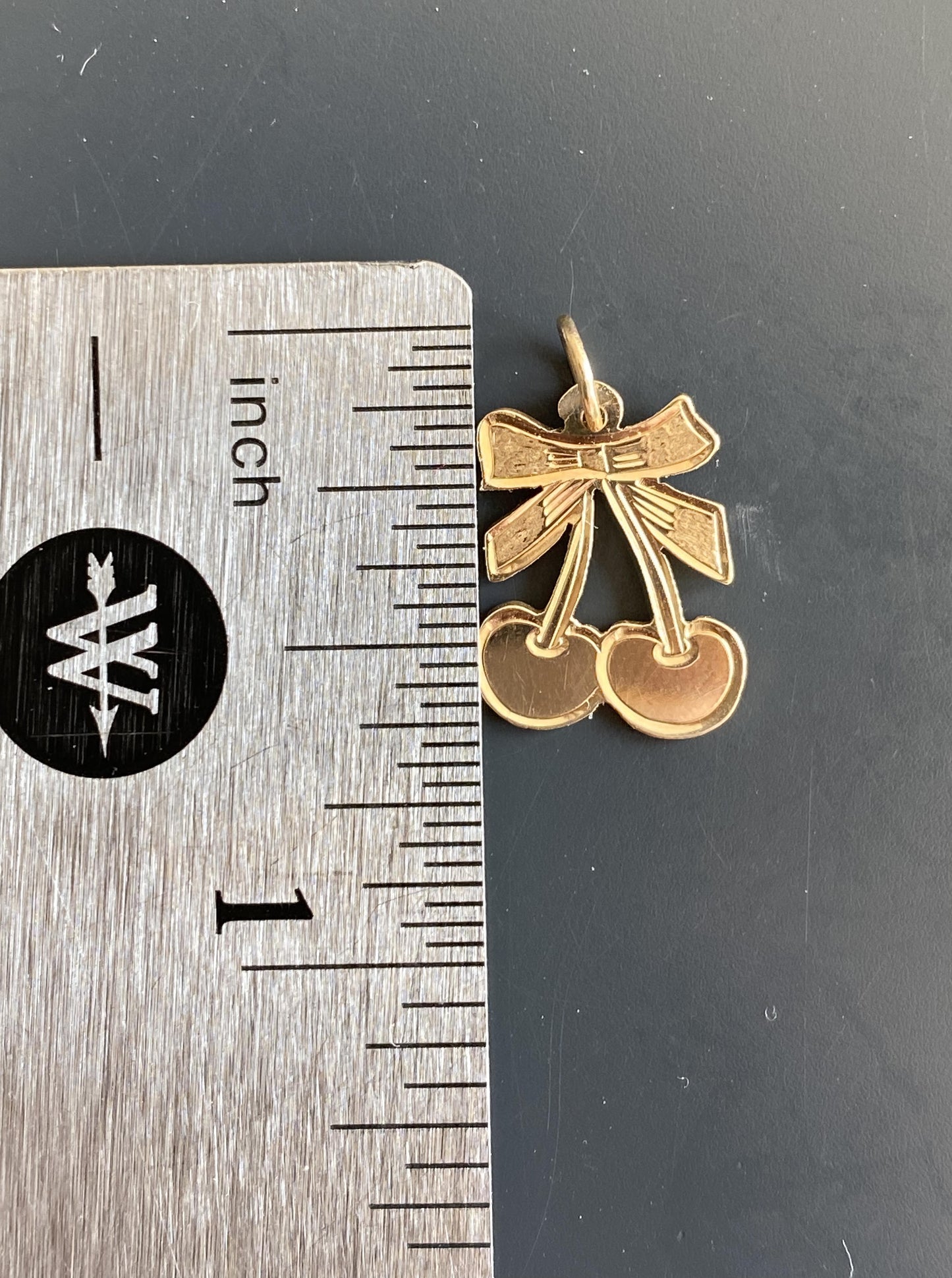 14K Cherry Charm