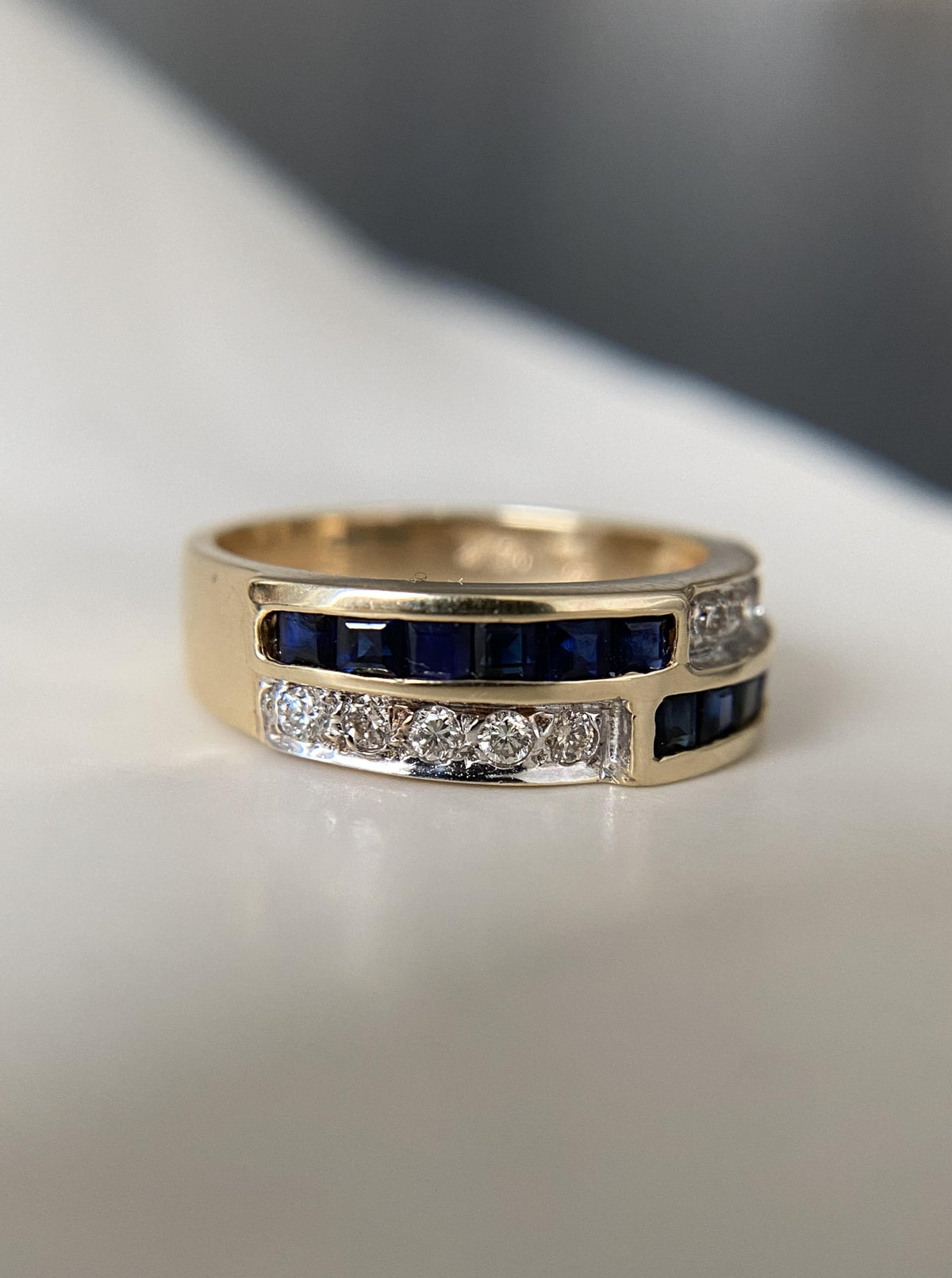 Estate Sapphire Band