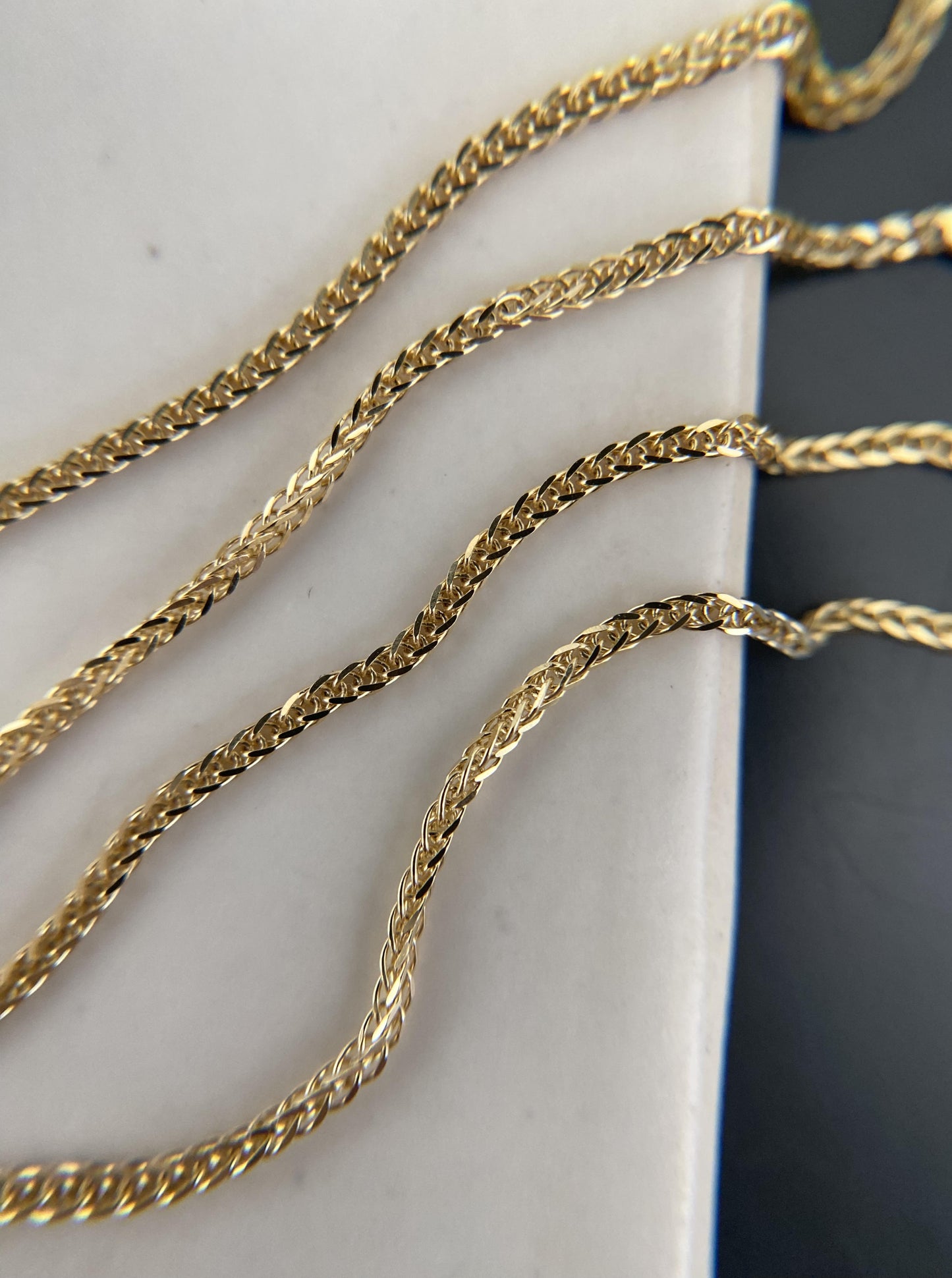 14K Box Chain