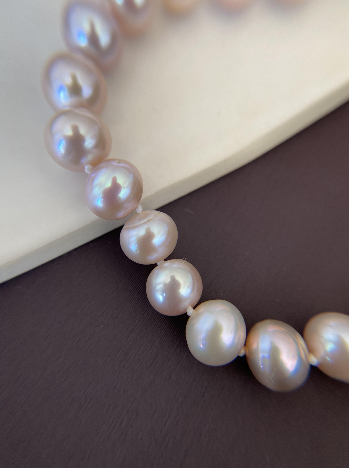 Pink Pearl Necklace
