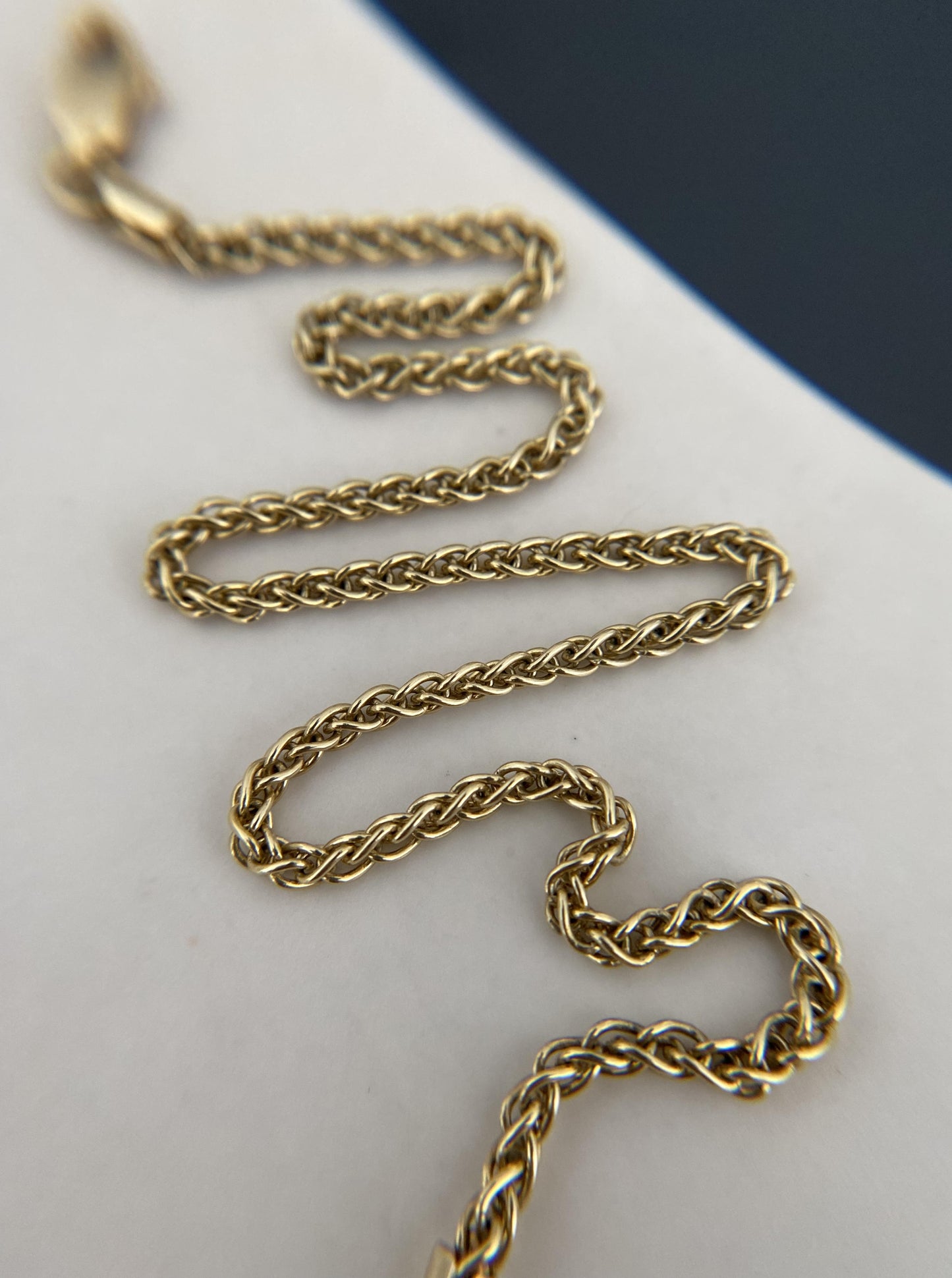 Box Rope Chain Anklet