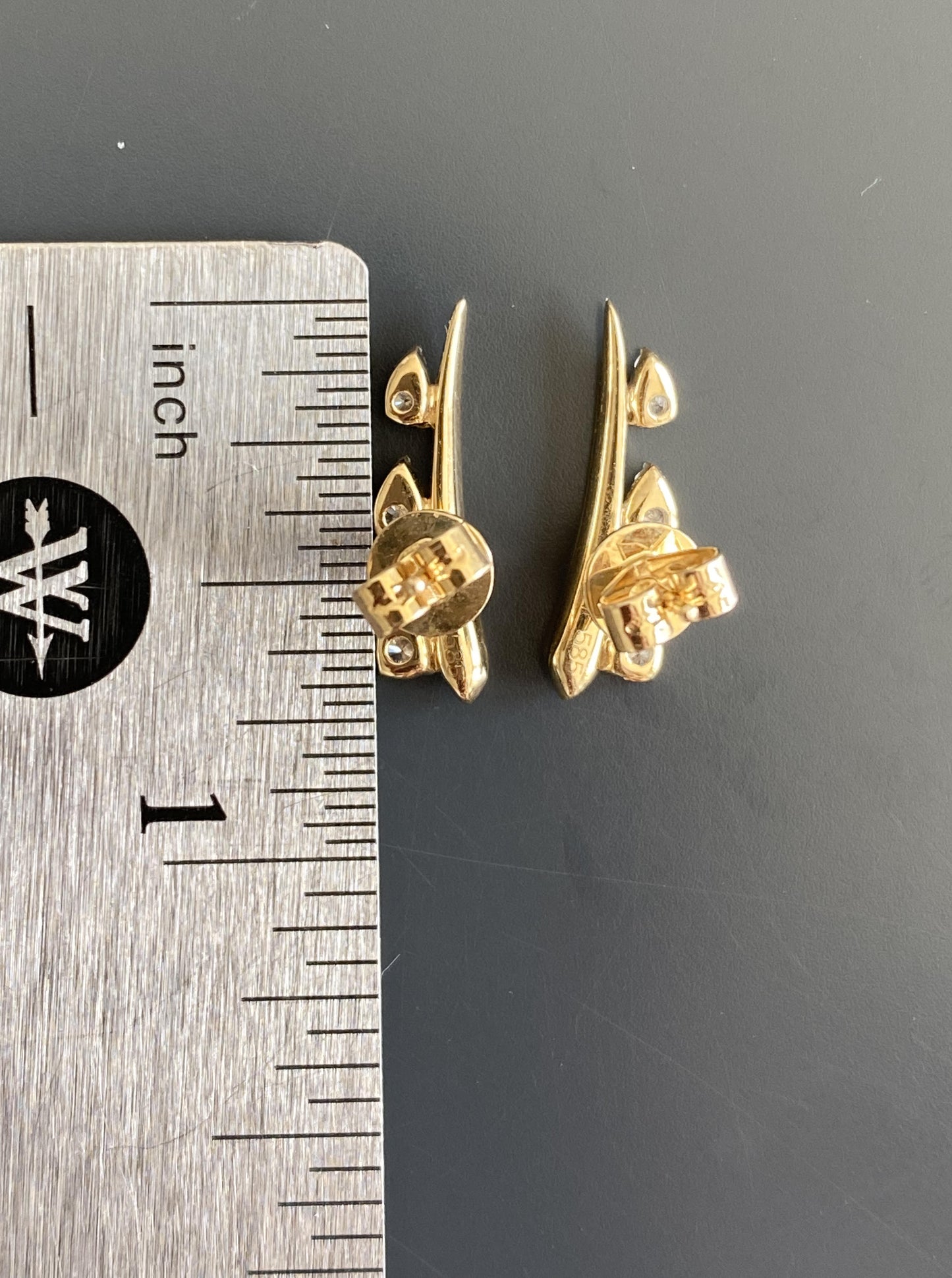 Diamond Bar Studs