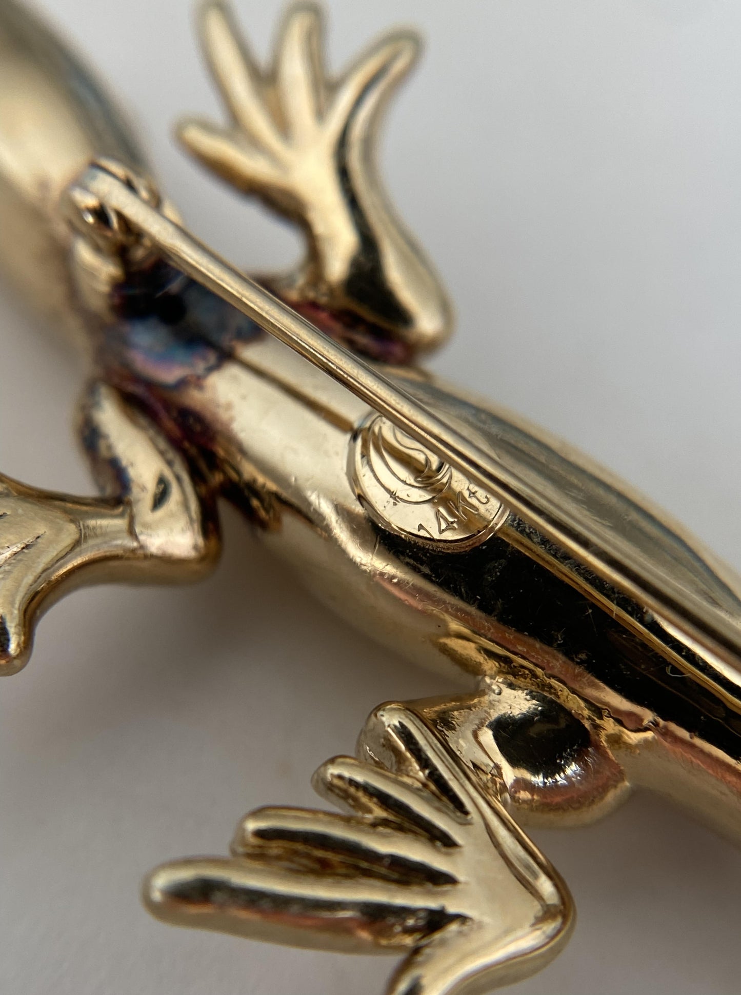 Pre-loved Lizard Brooch
