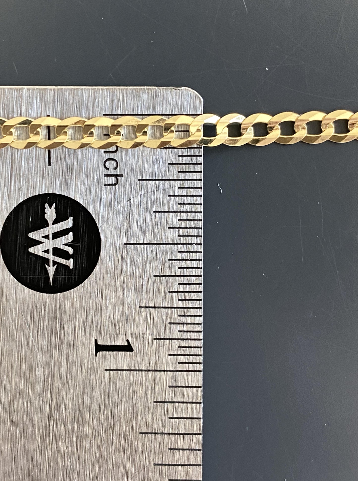 16" Flat Cuban Necklace