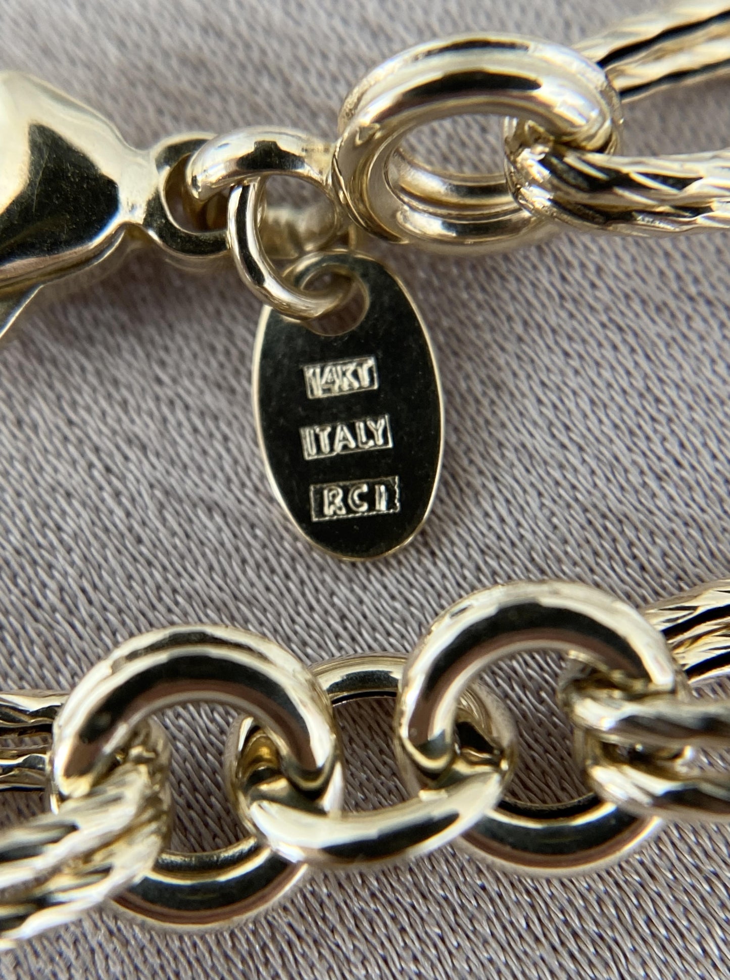 Double Round & Oval Rope Link Chain