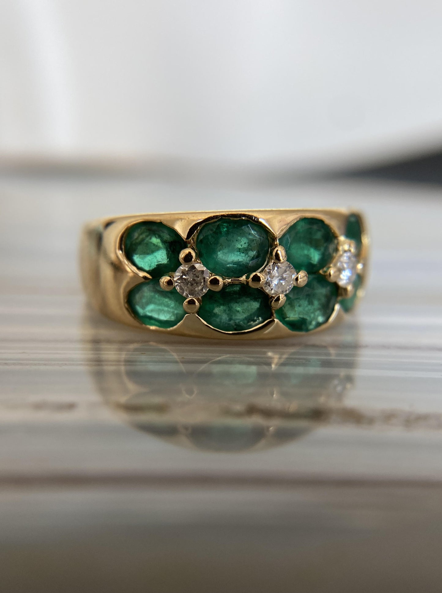 Estate Emerald Band