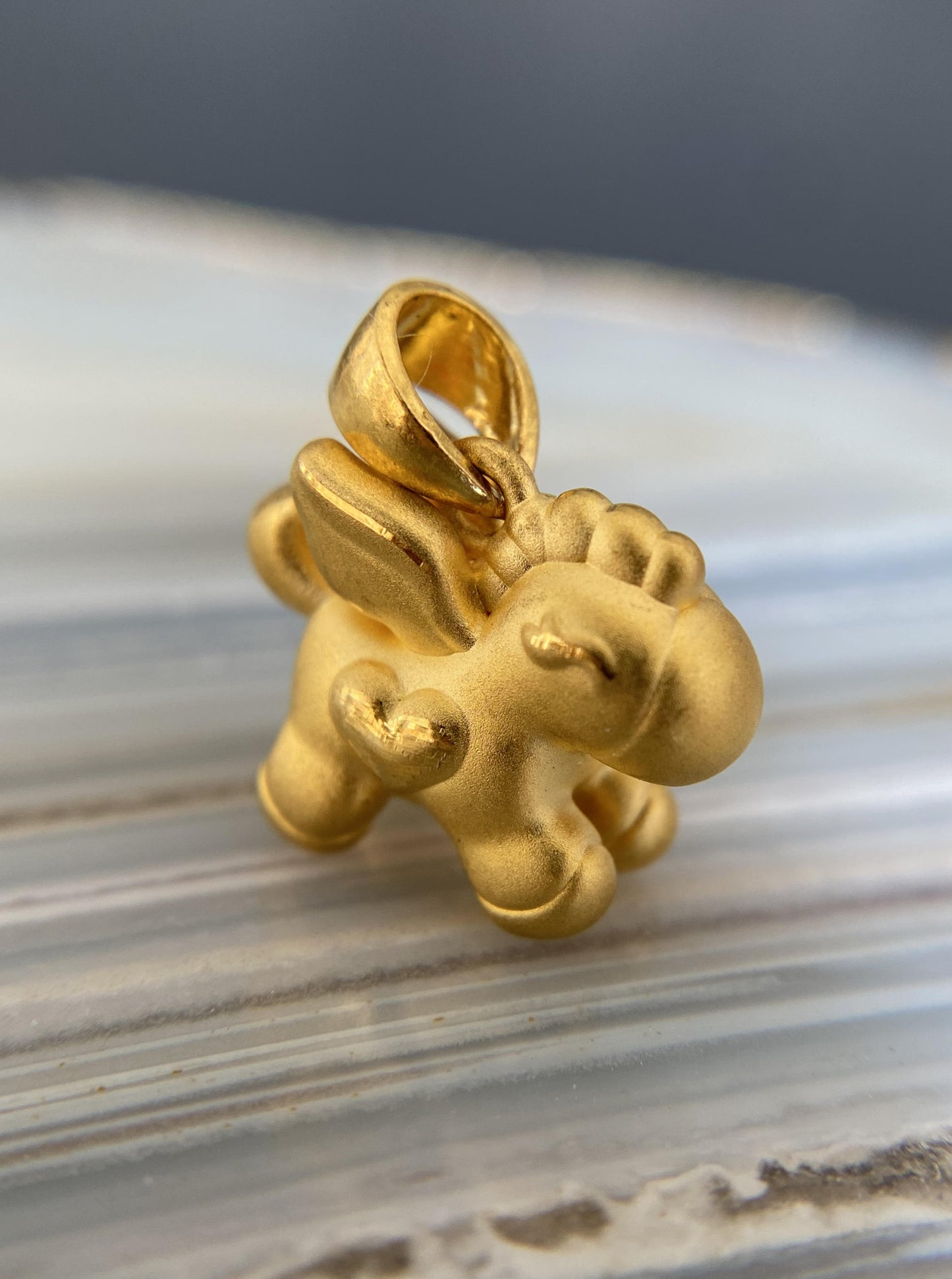 24K Horse Charm
