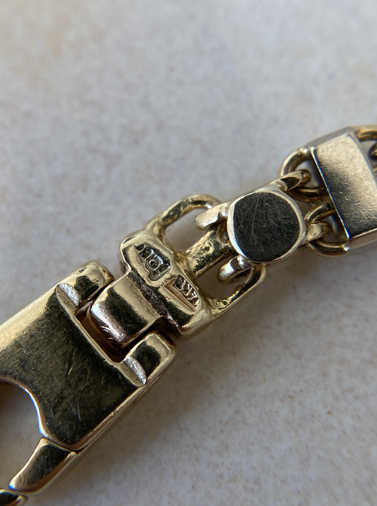 Vintage Rectangular & Circle Bracelet