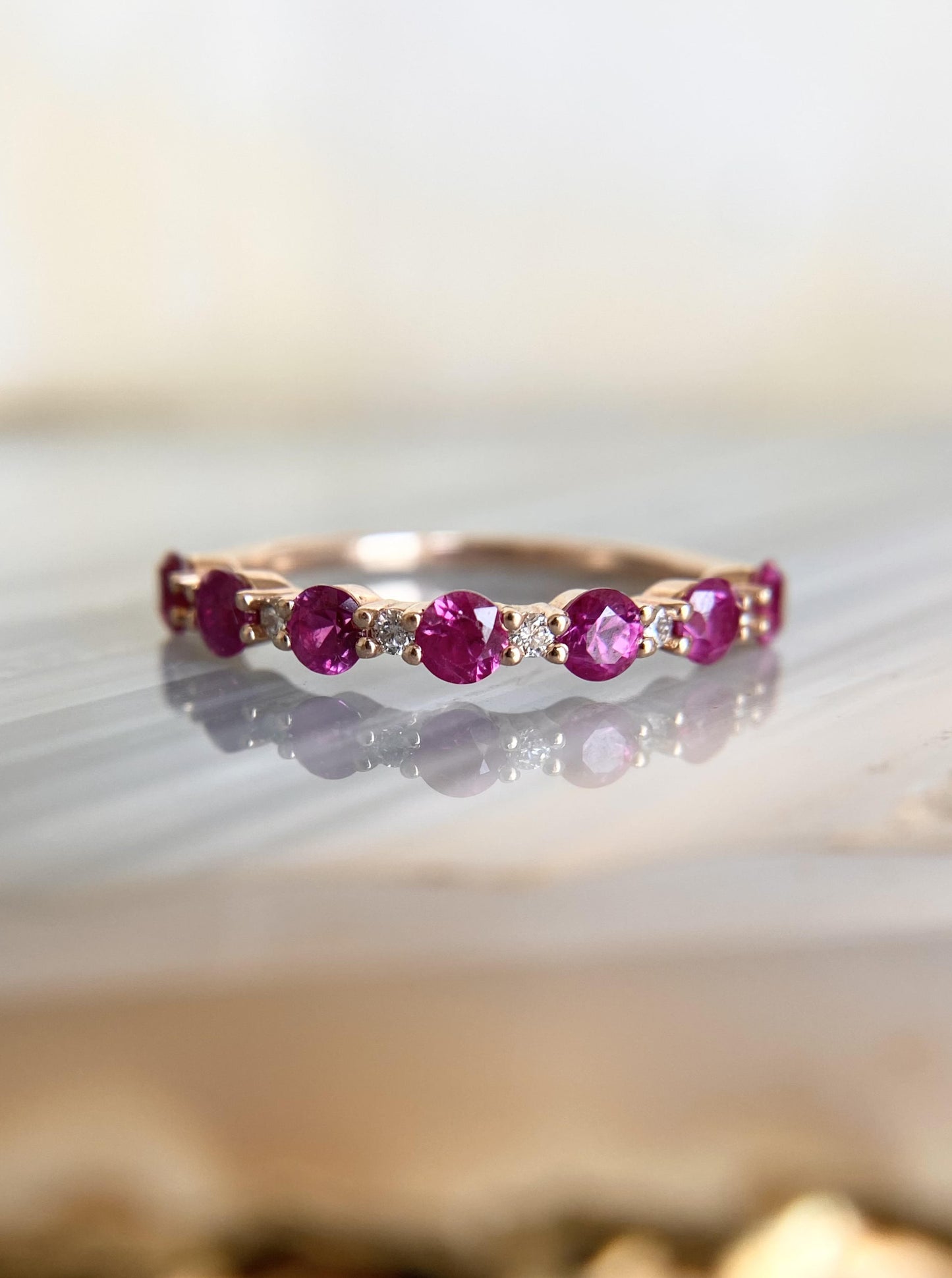 Ruby & Diamond Band