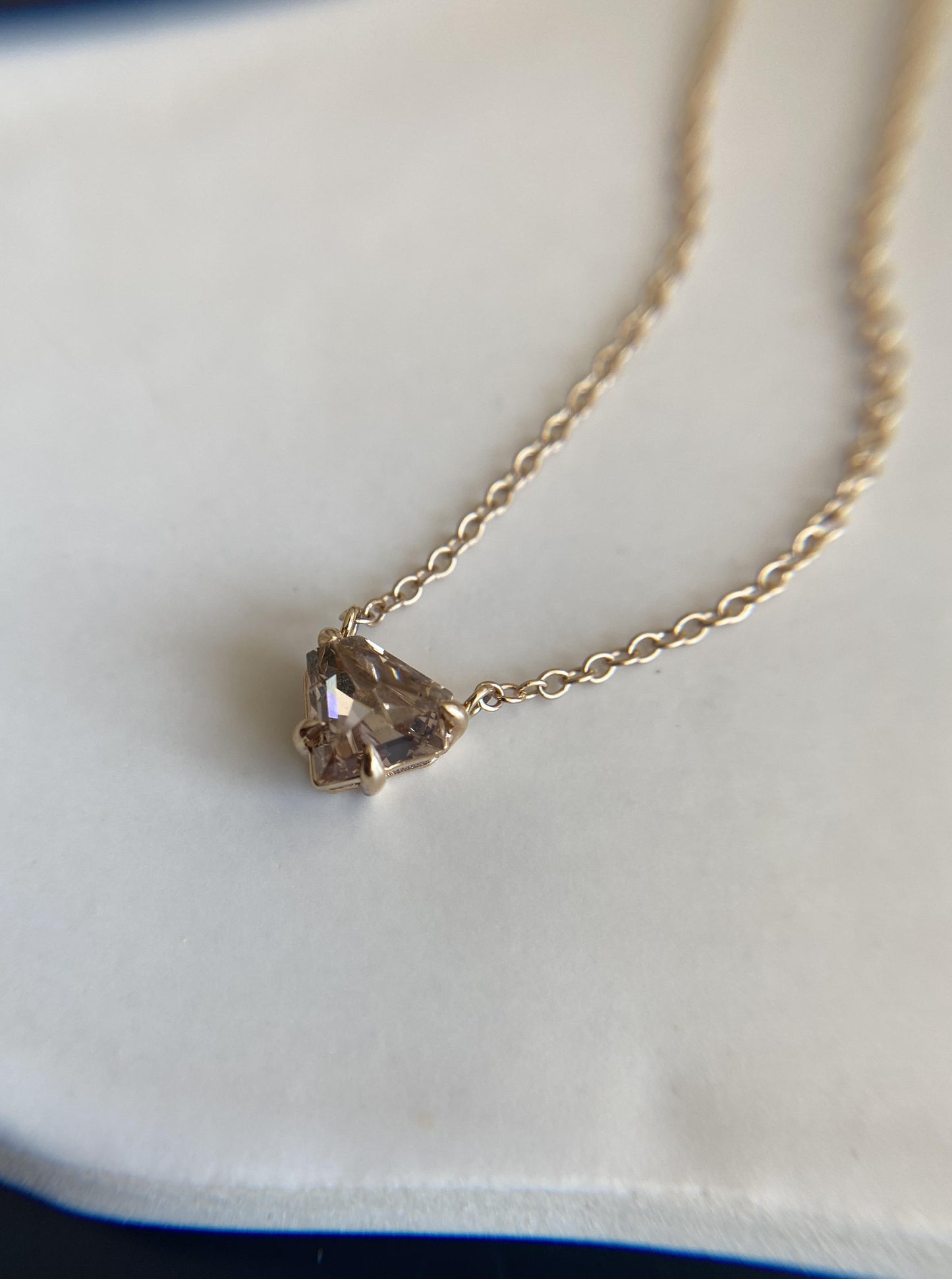 Brown Diamond Pendant Necklace