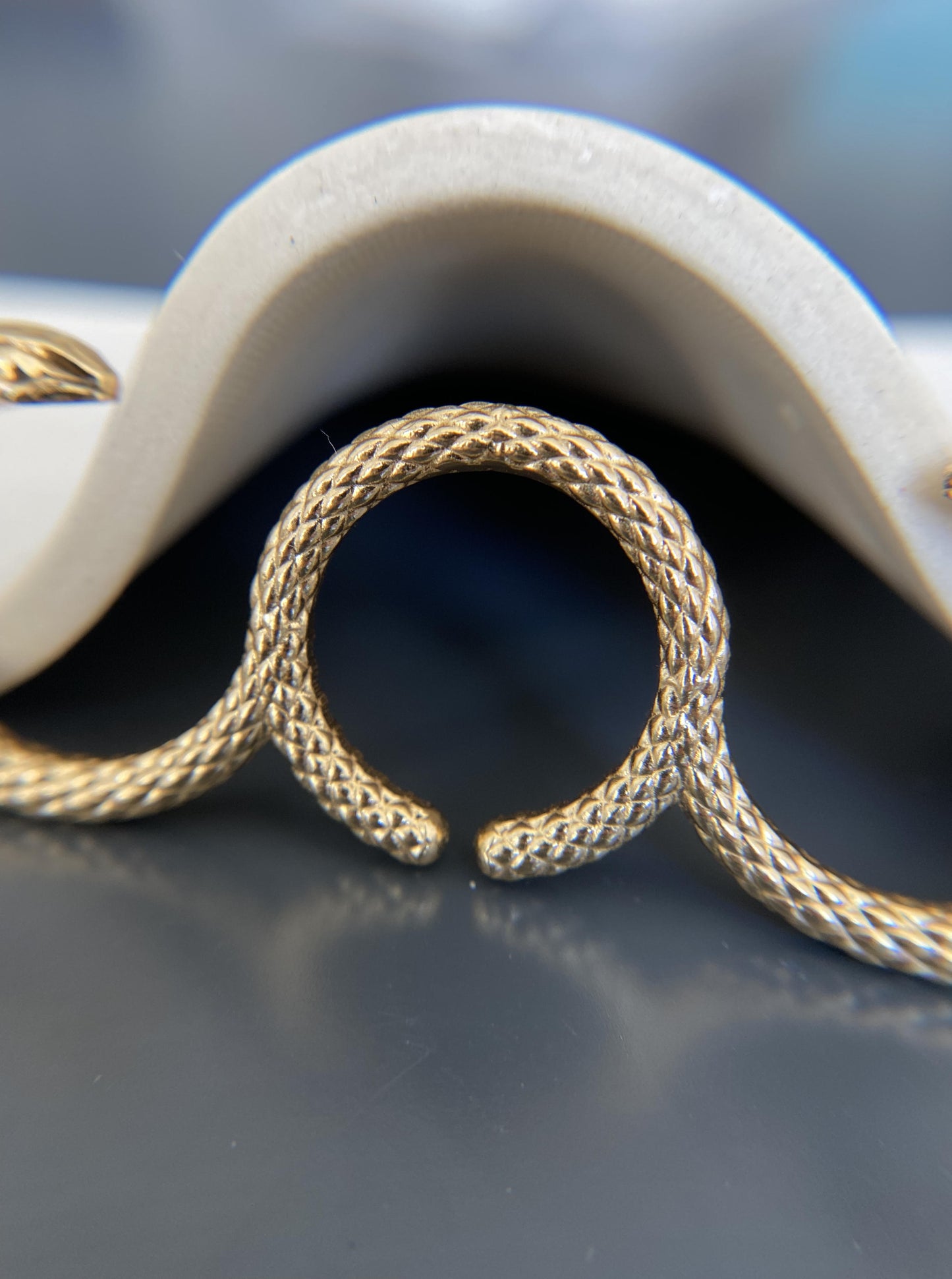 Triple Snake Ring