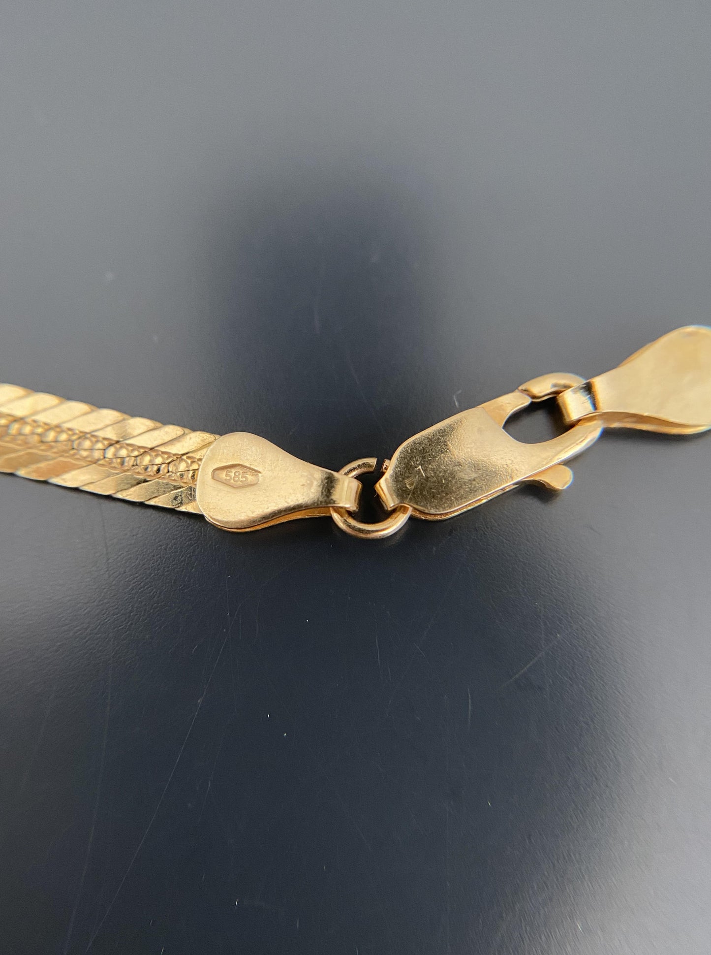 14K Flat Chain
