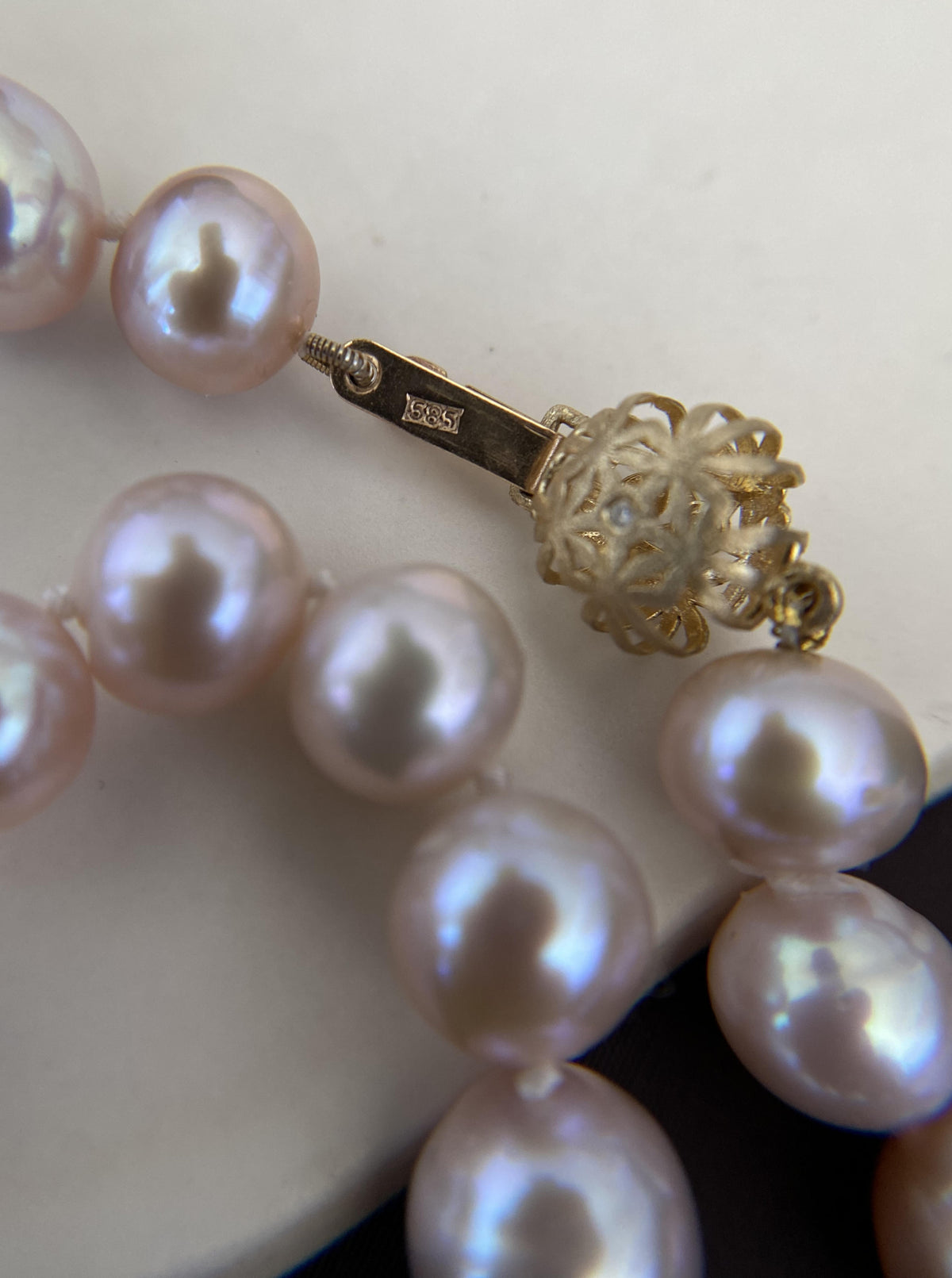Pink Pearl Necklace