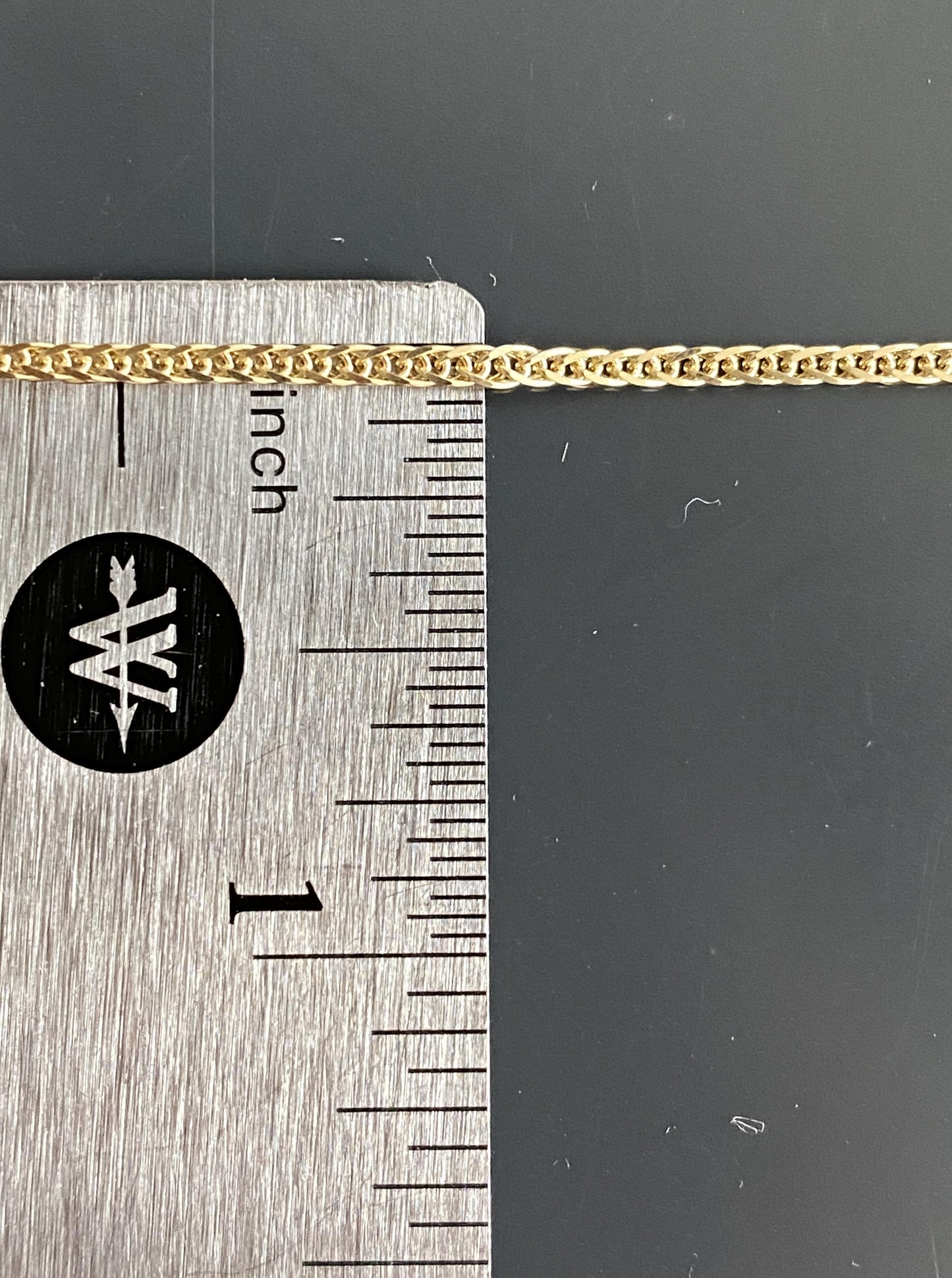 14K Box Wheat Chain