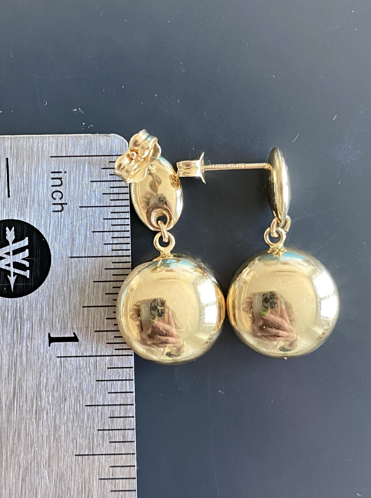 Pineapple Diamond Cut Dangle Earring