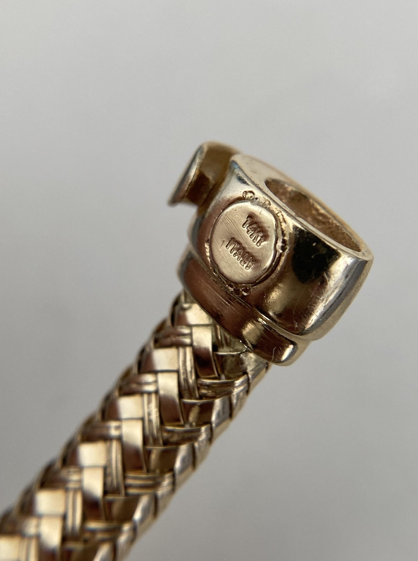 Flexible Woven Diamond Bangle