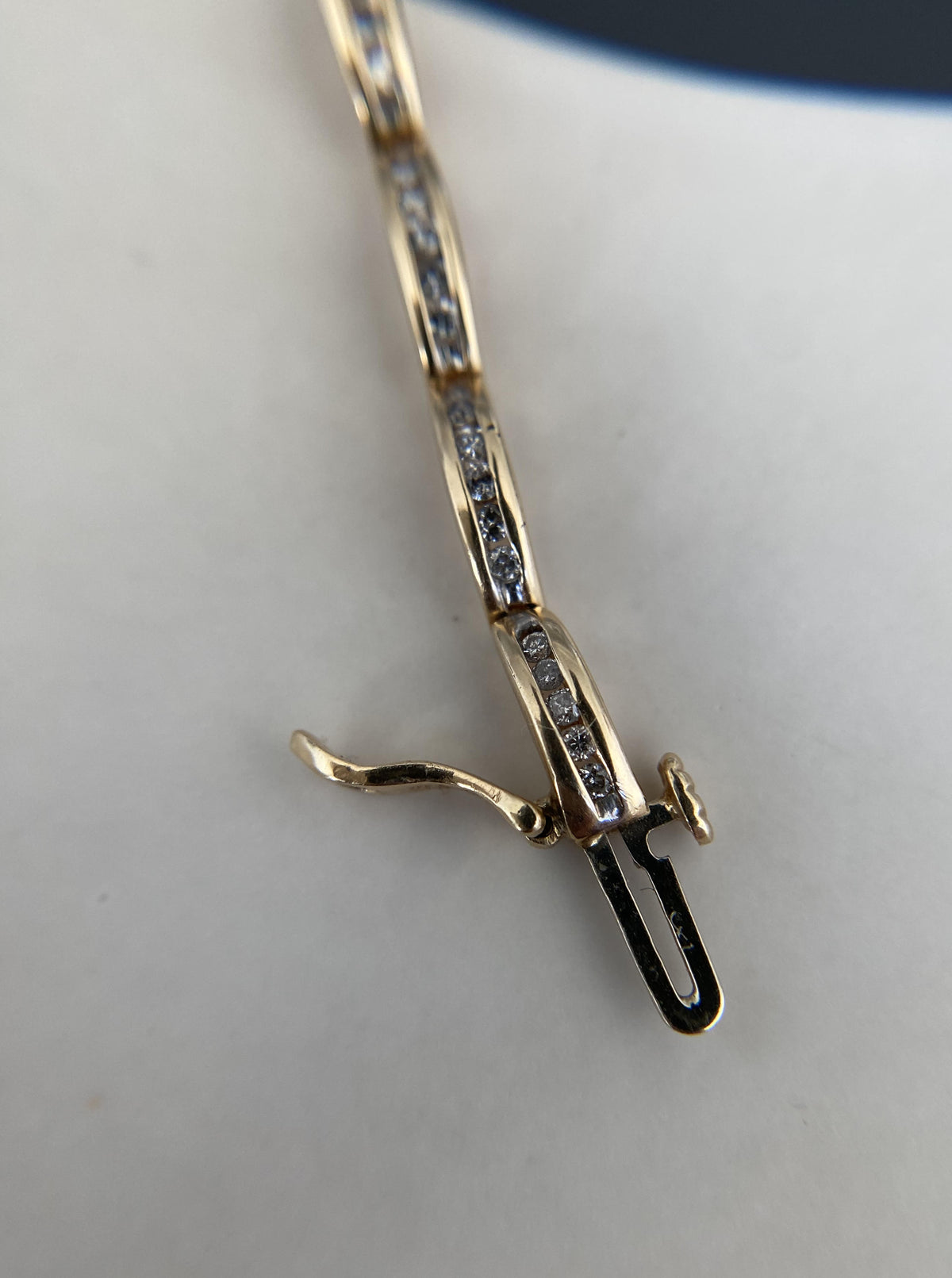 Vintage Scallop Diamond Bracelet