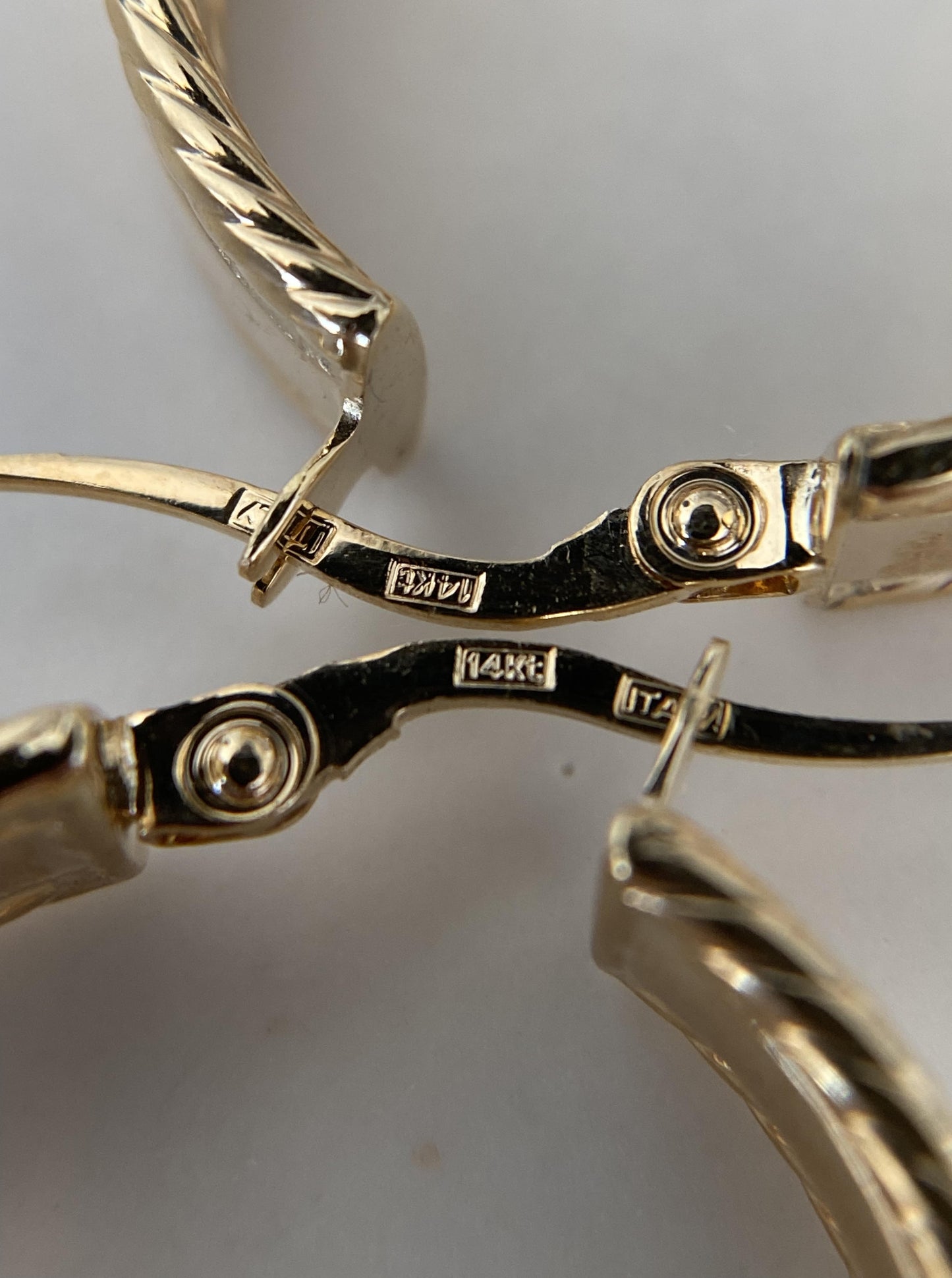 Chunky Hoops with Rope Details