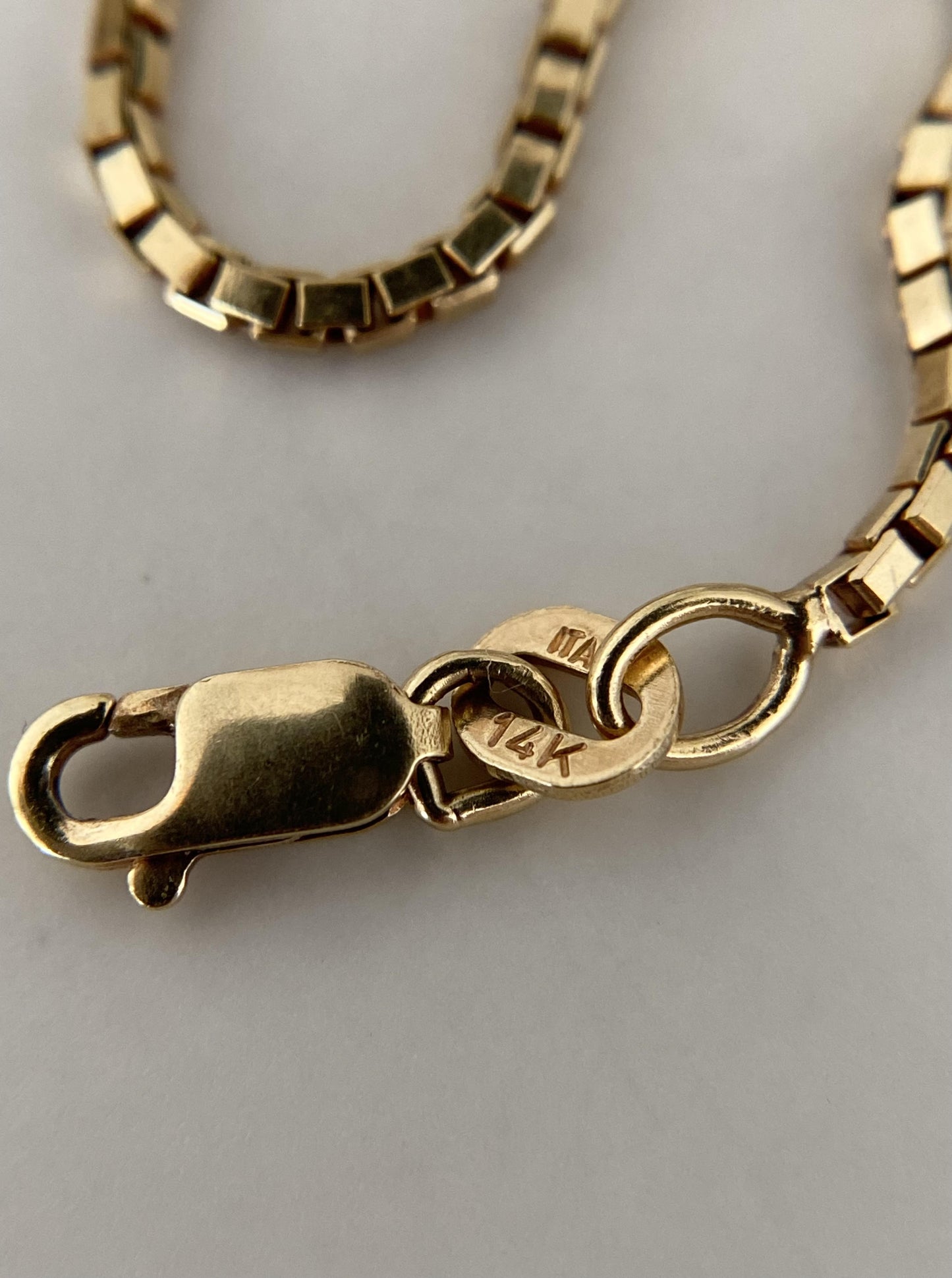 Box Chain Anklet