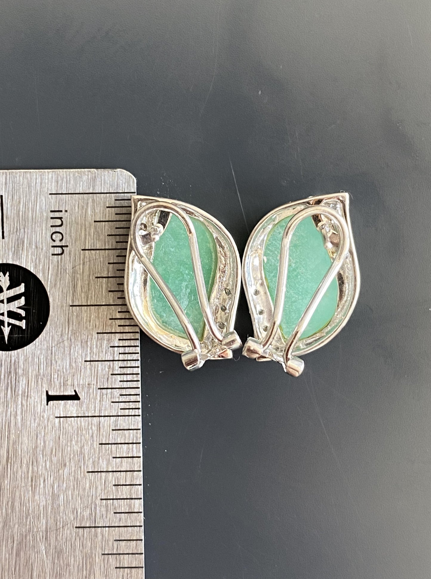 Statement Jade Earrings