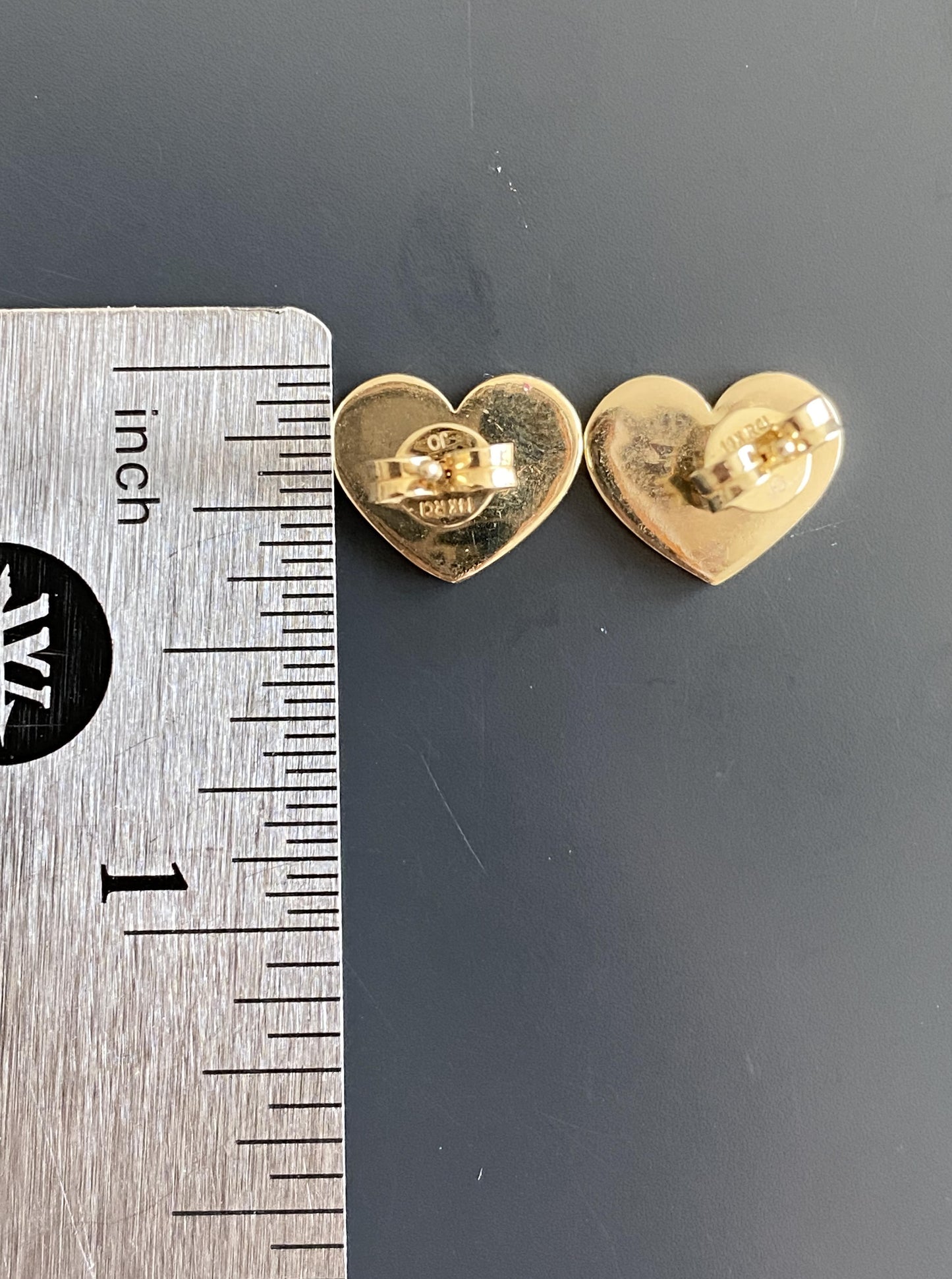 Heart Earrings Studs