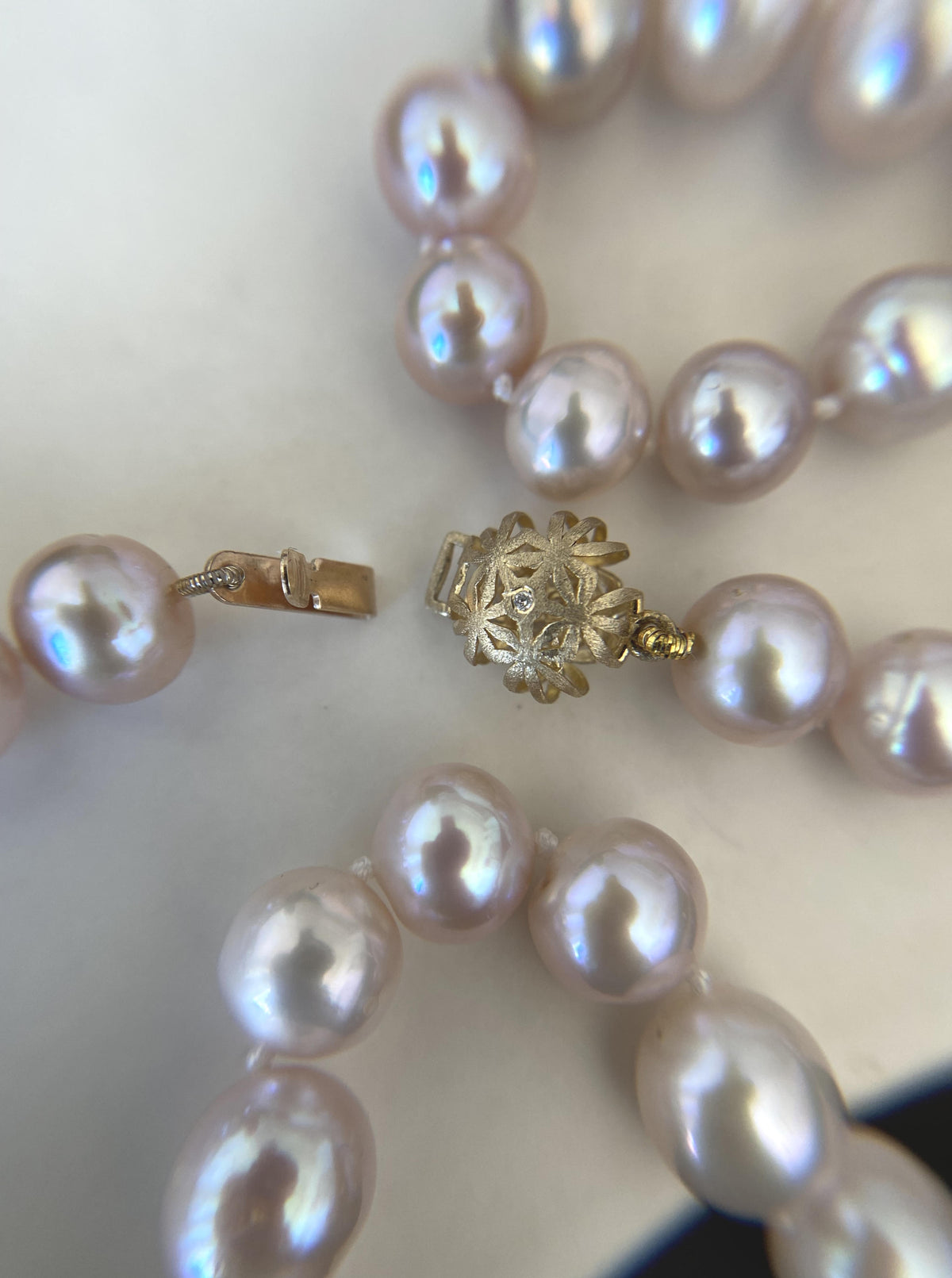 Pink Pearl Necklace