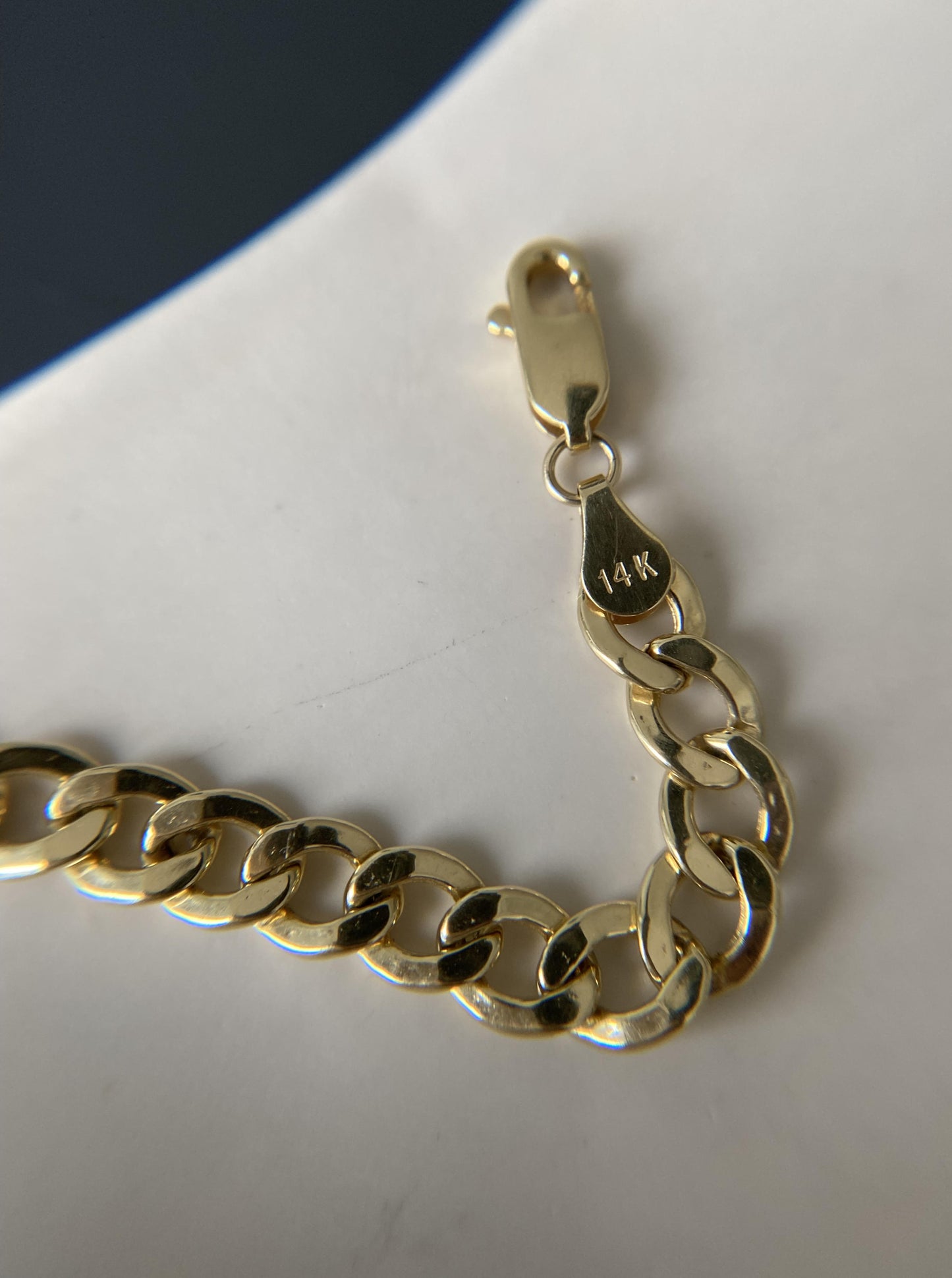Flat Cuban Bracelet (6.3mm)