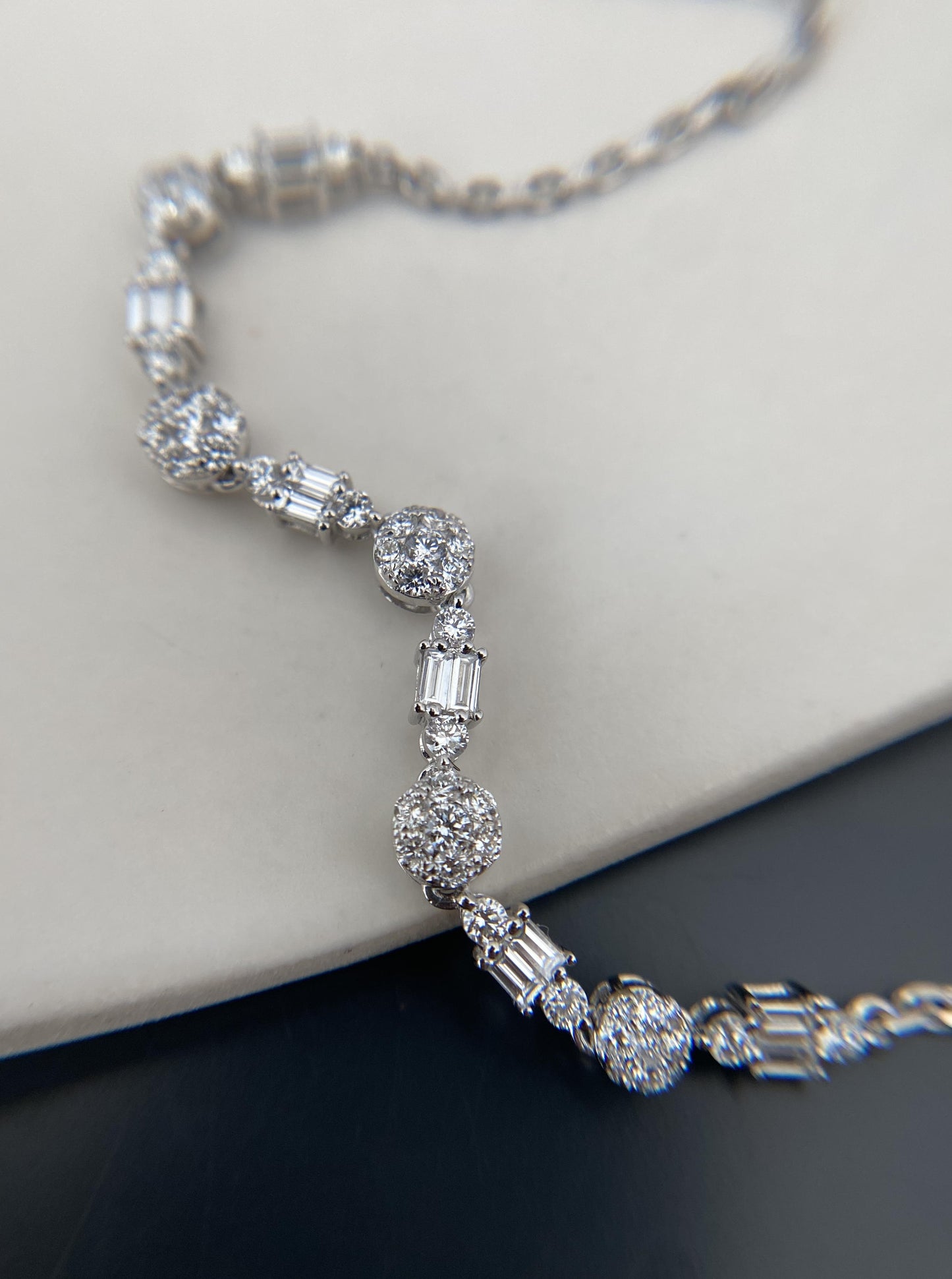 Muti Shape Diamond Bracelet