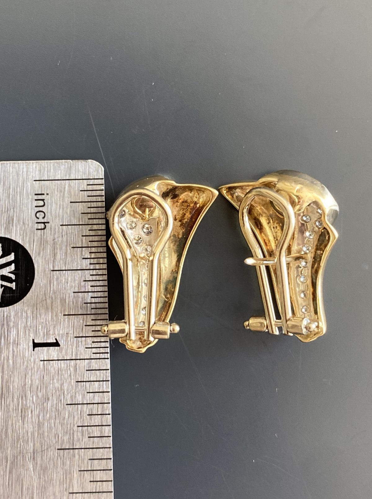 Vintage Wing Statement Earrings