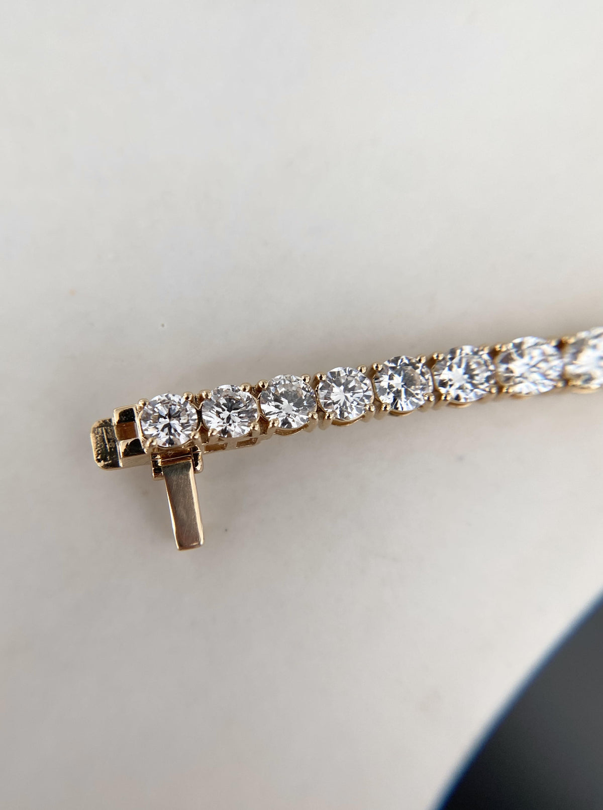9.5 Carats Lab Diamond Bracelet