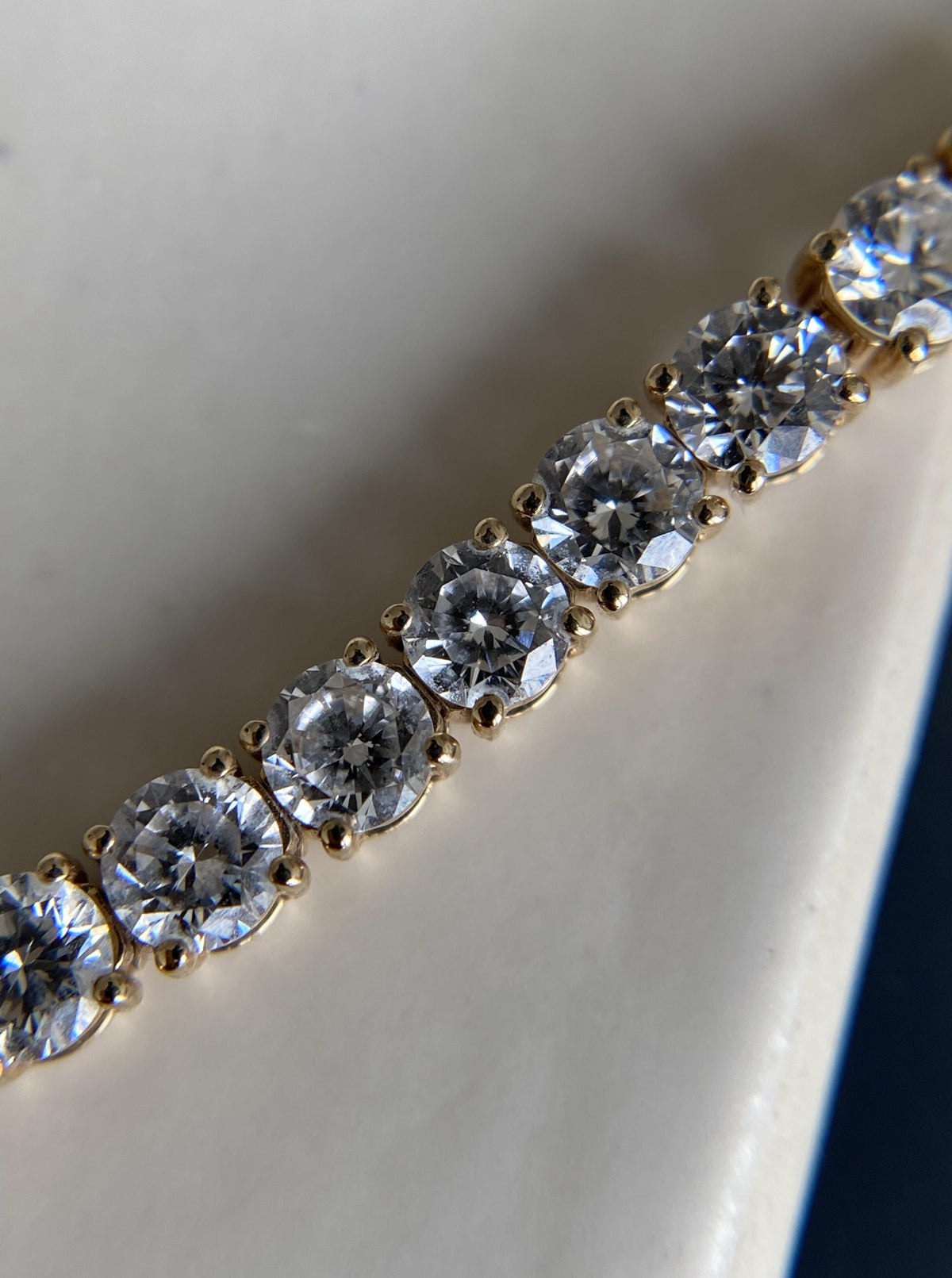 7.15 Carats Lab Diamond Bracelet