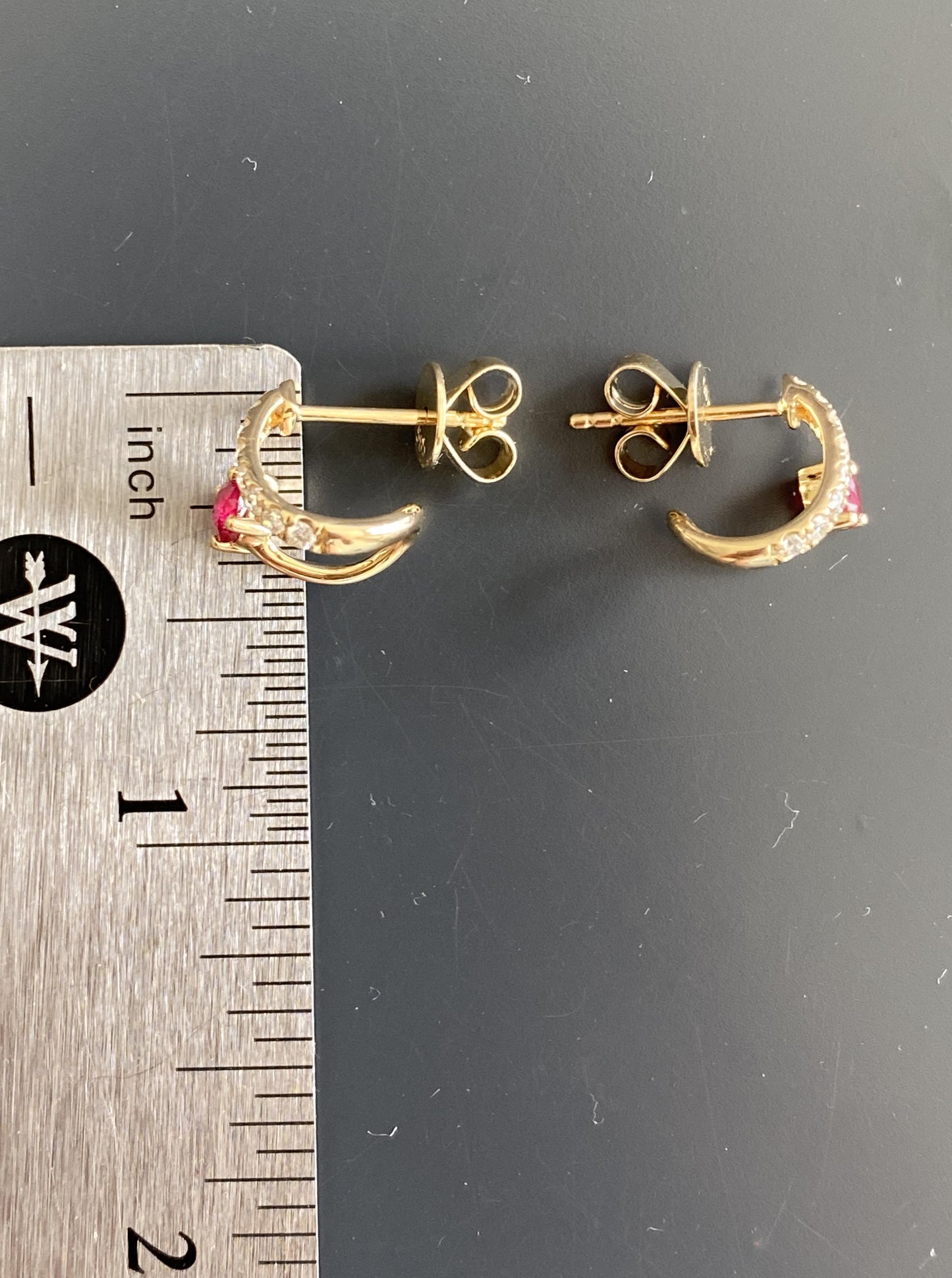 Ruby Grab Earrings