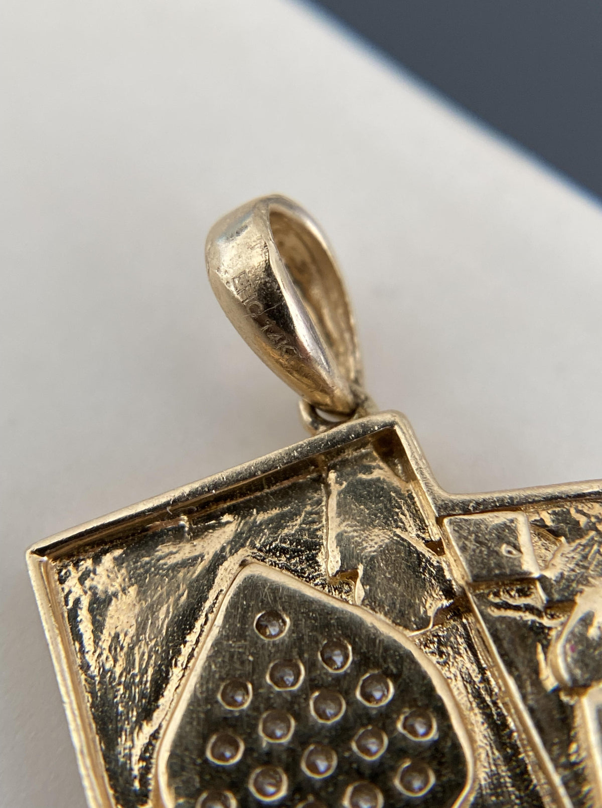 Vintage Poker Card Charm