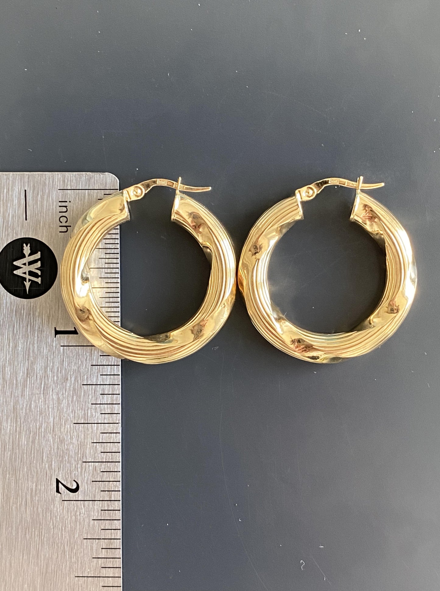 Candy Cane Hoops