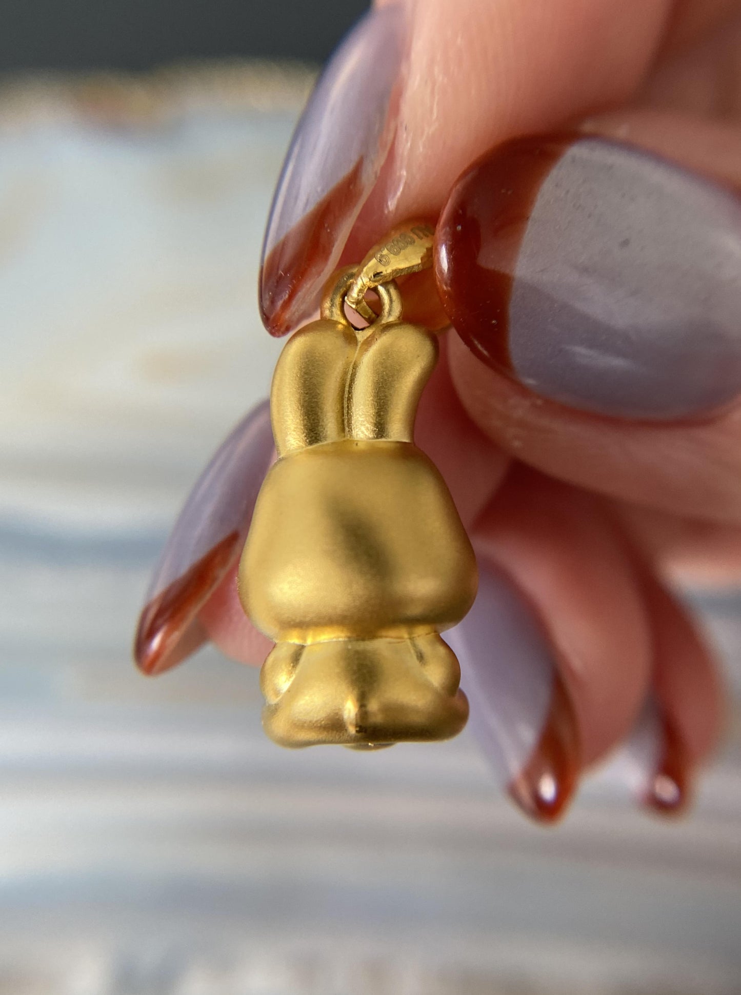 24K Bunny Charm